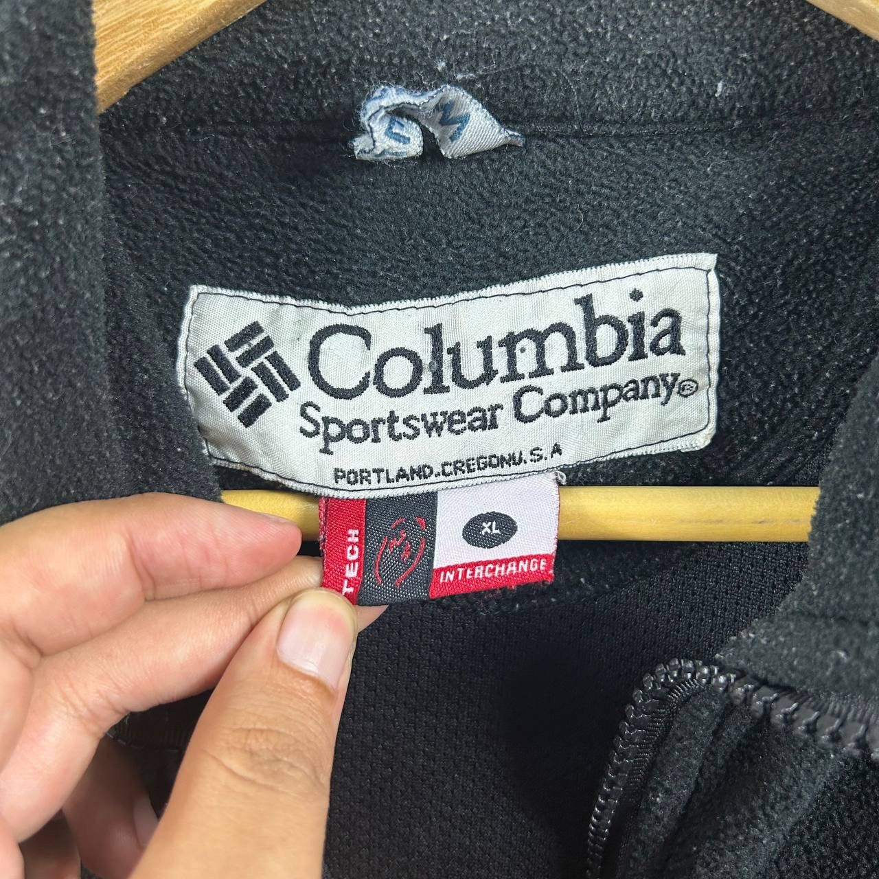 Columbia × Vintage Columbia Titanium Sportwear Fleece Zipper Jacket Outdoor Size US XL / EU 56 / 4 - 9 Thumbnail