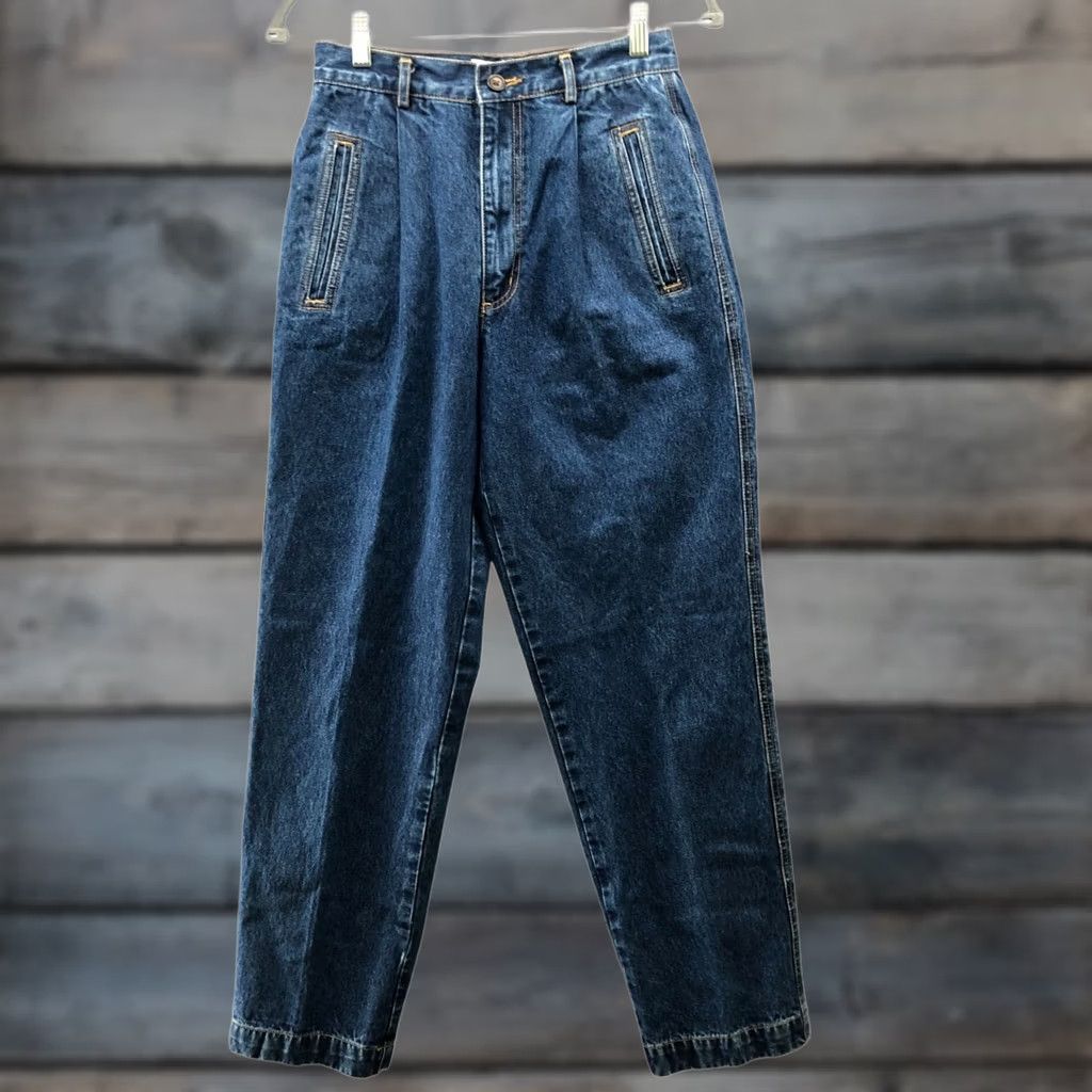 Vintage VINTAGE Westport Denim Jeans Womens 26 High-waisted Relaxed Tapered 5-Pocket Blue Denim Clothing Women's Summer Spring Winter 26 Mens? Size 26" / US 2 / IT 38 - 1 Thumbnail
