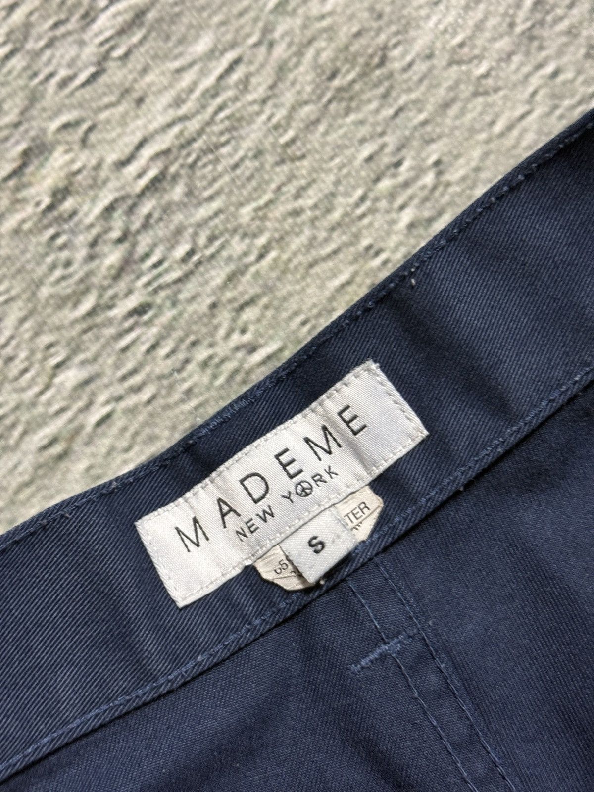 MadeMe MadeMe baggy pants wideleg chino pants navy Size 25" / US 0 / IT 36 - 3 Thumbnail