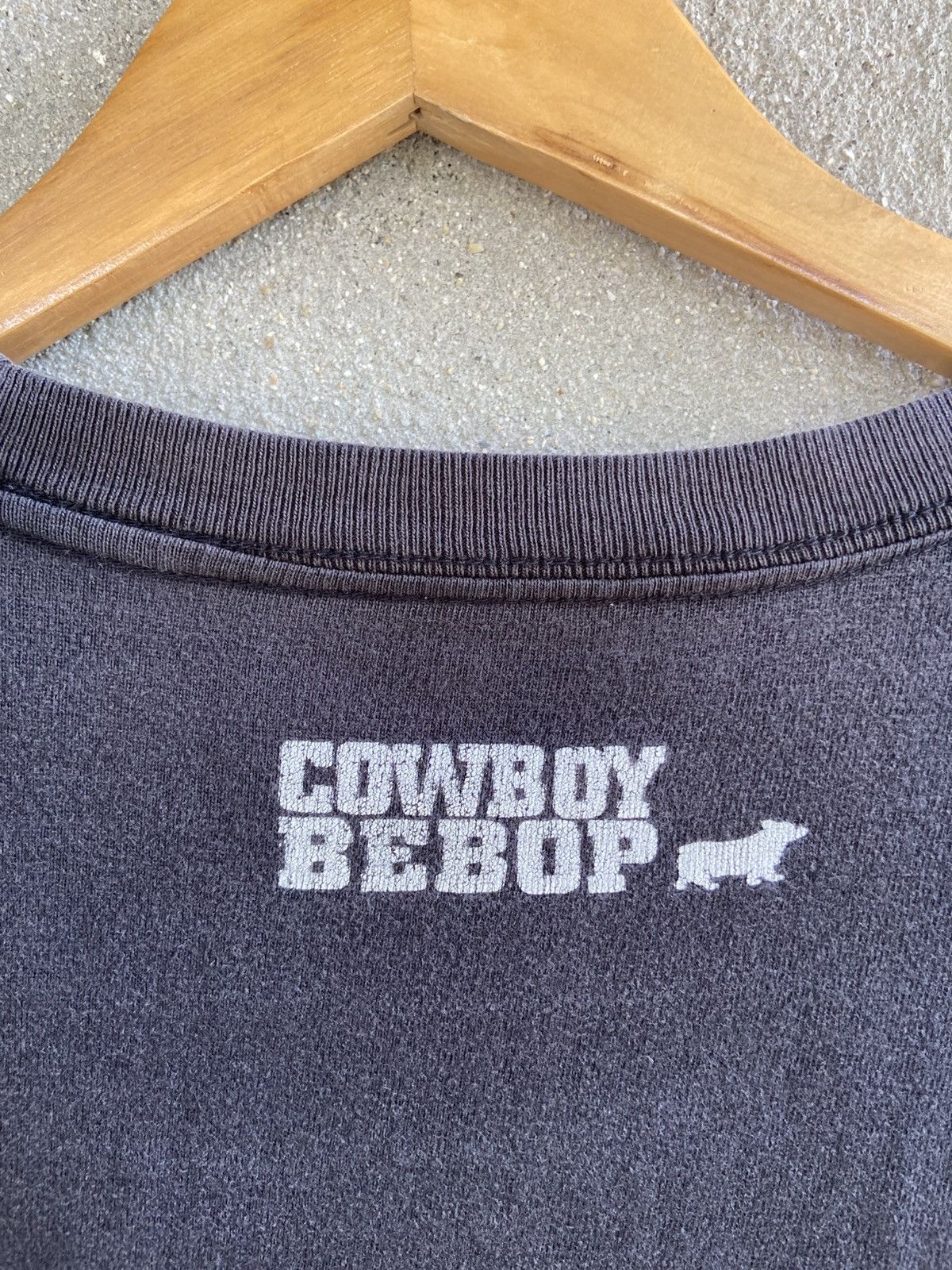 Vintage Thrashed Faded Vintage Cowboy Bebop t shirt Size US L / EU 52-54 / 3 - 5 Thumbnail