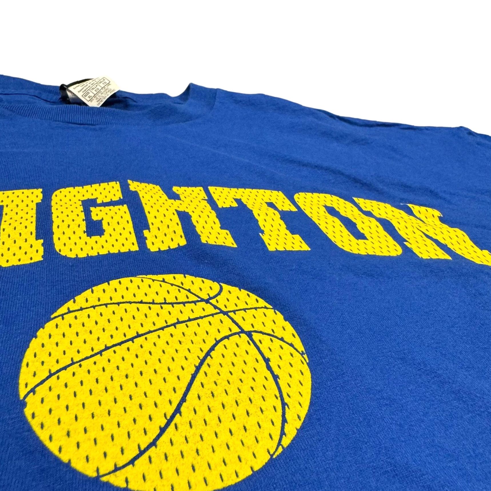 Vintage VINTAGE Creighton Shirt Mens XL Puff Print Blue Yellow Basketball Bluejays Shirt 90s Men’s Crew Neck Cotton Graphic Print Short Sleeve Sports Mens Size US XL / EU 56 / 4 - 4 Thumbnail
