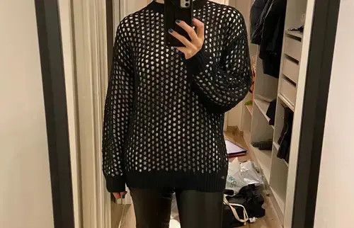 Aran Isles Knitwear × Hypebeast × Other Hollow Out Loose Korean Style Oversize Sweater Size US XL / EU 56 / 4 - 2 Thumbnail