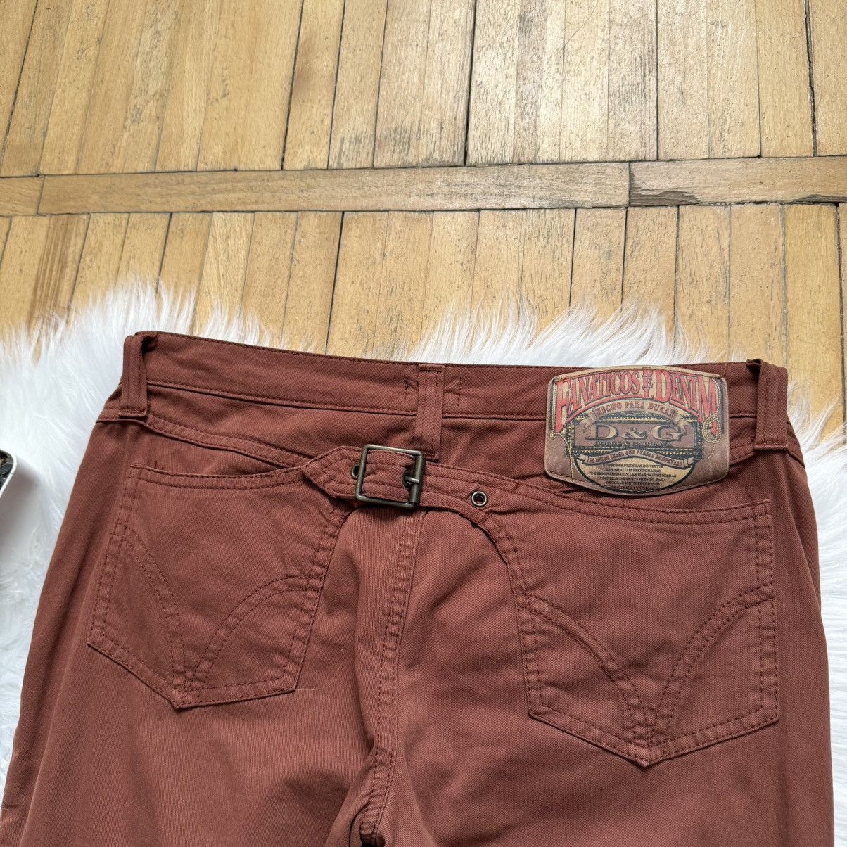 Dolce & Gabbana 📌 Vintage Dolce&Gabbana Low Rise Archive 00s Y2K Jeans Size 29" - 3 Thumbnail