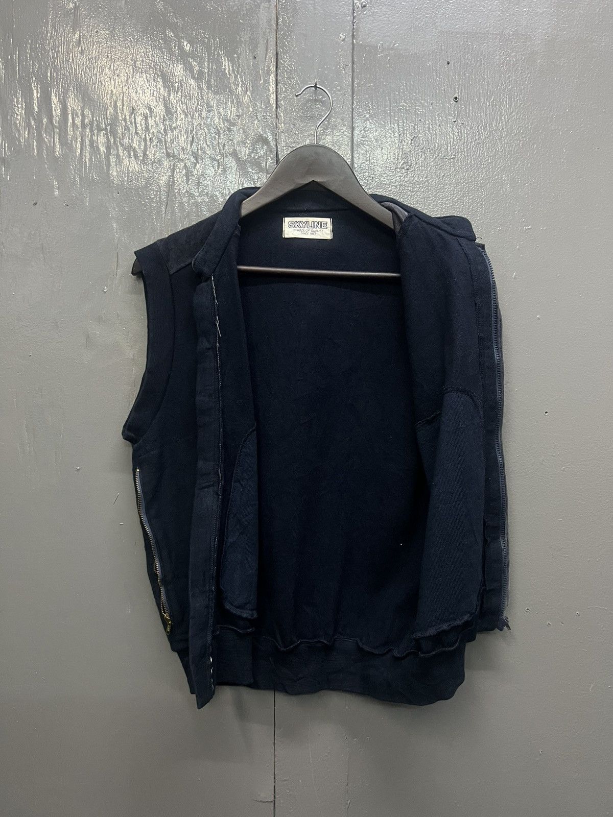 Japanese Brand Skyline Zipper Vest Size US S / EU 44-46 / 1 - 8 Thumbnail