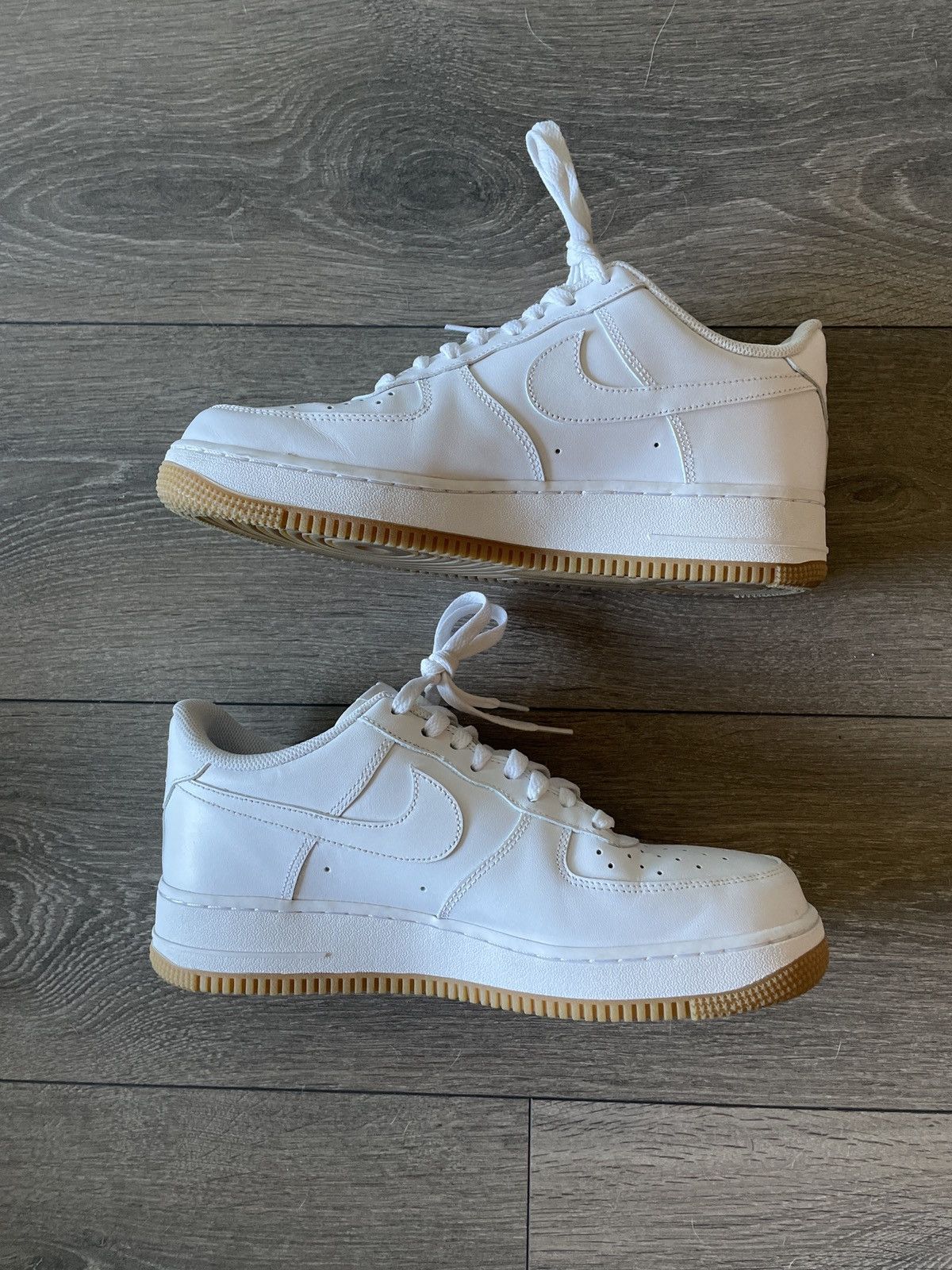 Nike × Vintage Size 9.5 Air Force 1 Gum Sole Size US 9.5 / EU 42-43 - 2 Thumbnail
