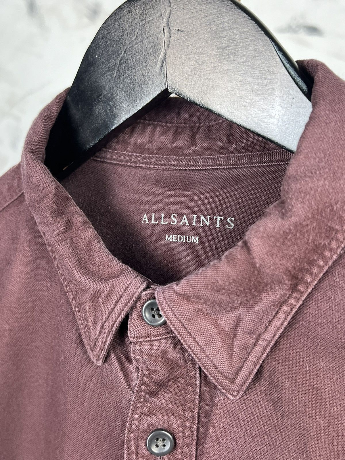 Allsaints Vintage AllSaints Button Up Shirt Size S - M Size US M / EU 48-50 / 2 - 4 Thumbnail
