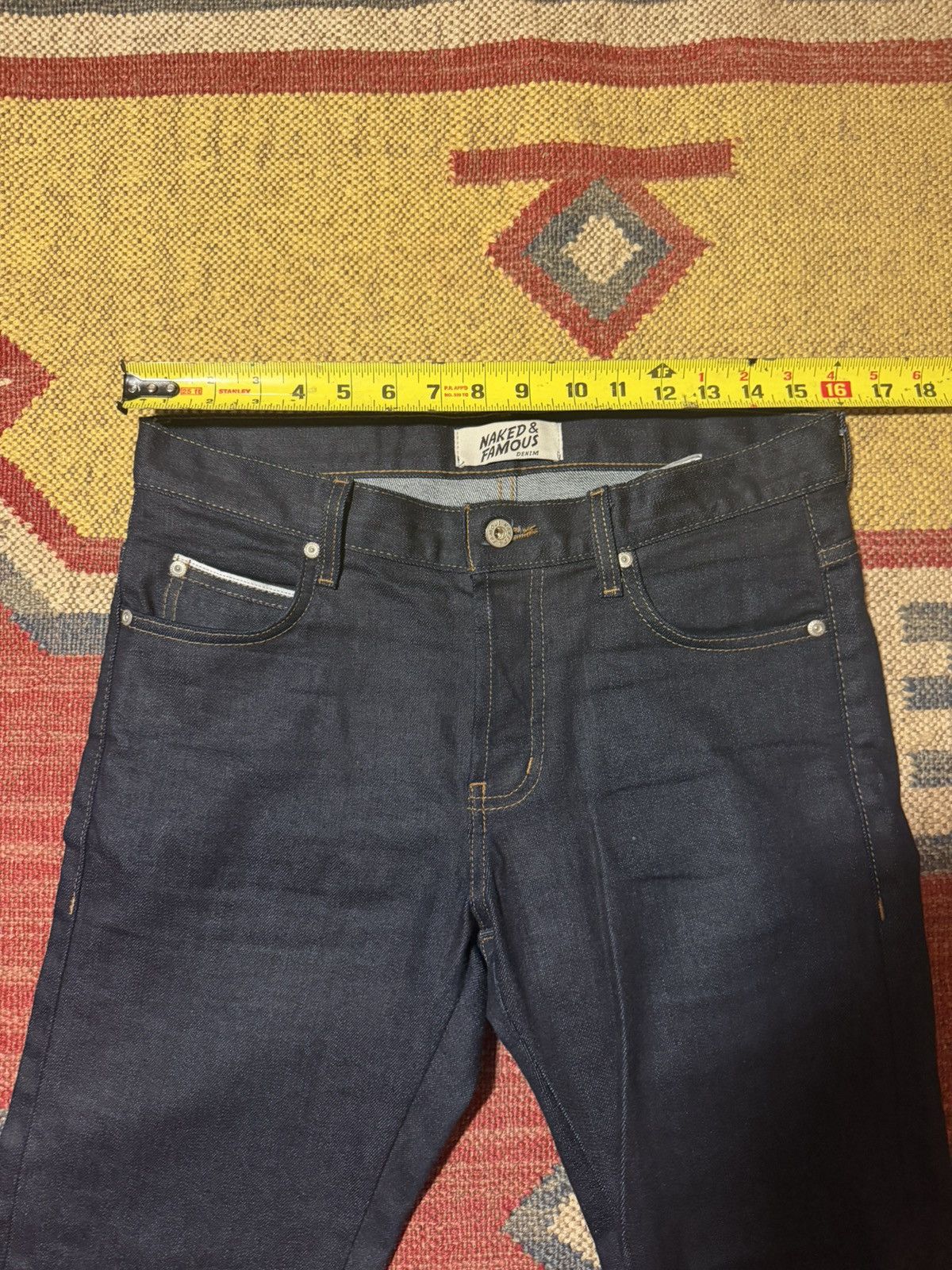 Naked & Famous Naked & famous superguy nightshade stretch Size US 31 - 4 Thumbnail