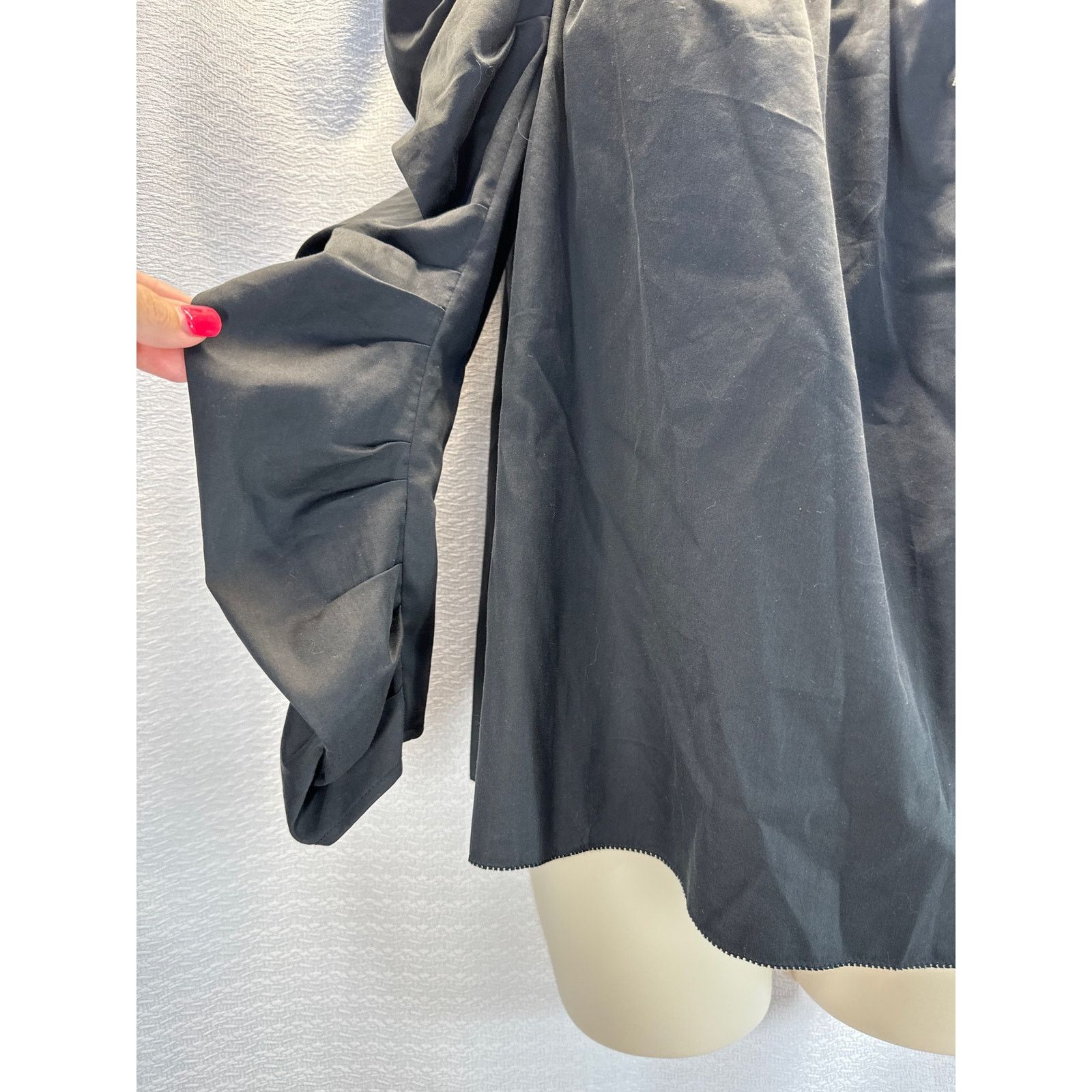Kate Spade Kate Spade Black Square Neck Long Puff Sleeve women sz 4 Size S / US 4 / IT 40 - 3 Thumbnail