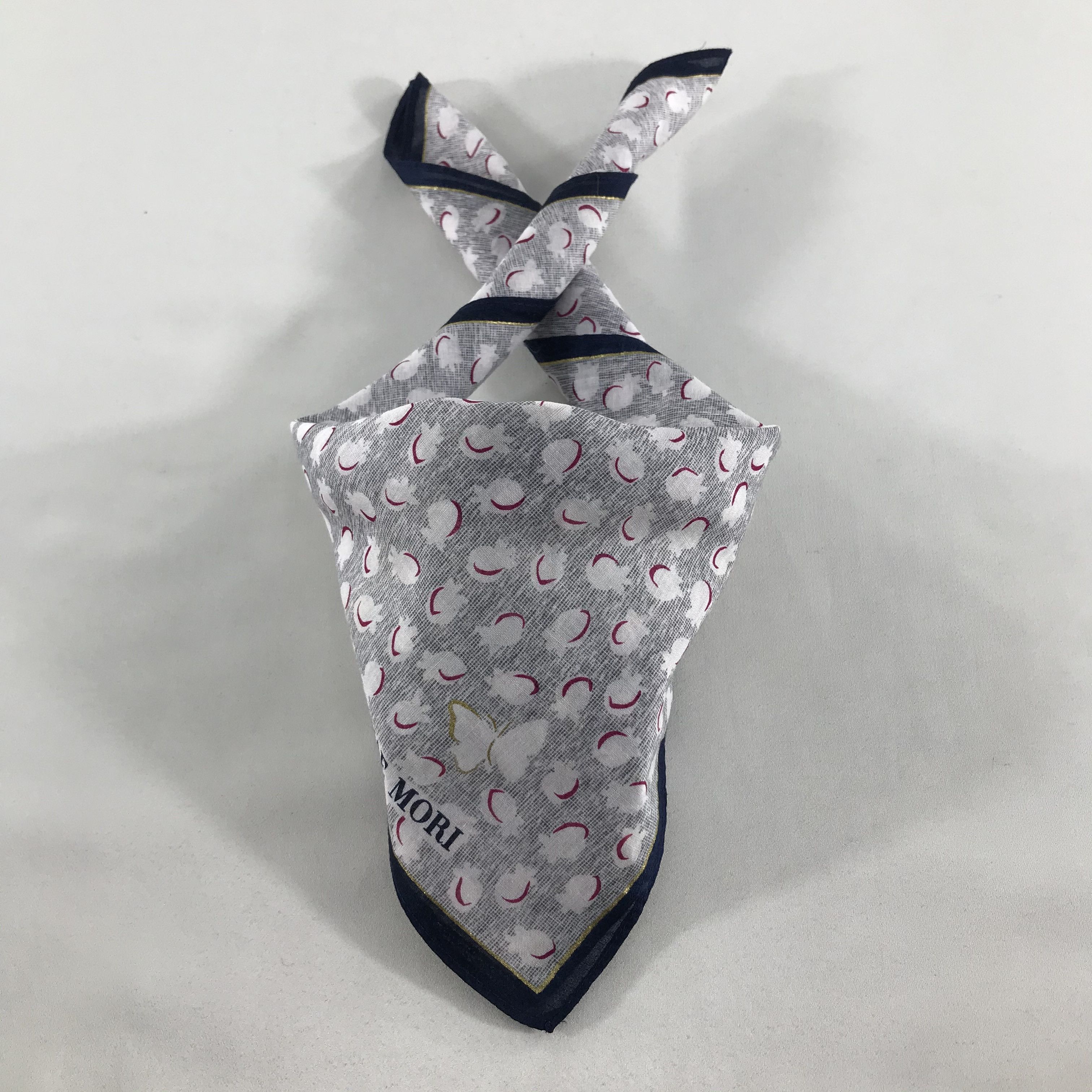 Hanae Mori Hanae Mori Handkerchief Neckerchief Bandana H72 Size ONE SIZE - 1 Thumbnail