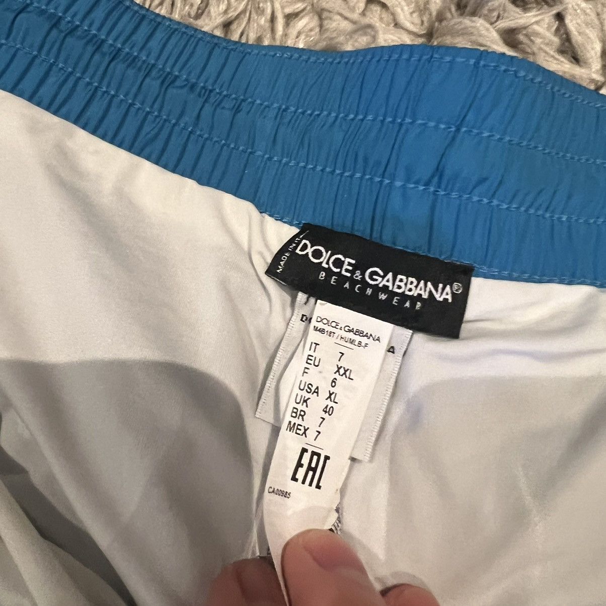 Dolce & Gabbana D&G shorts swimwear joggers print XXL logo Dolce and Gabanna Size US 40 / EU 56 - 4 Thumbnail