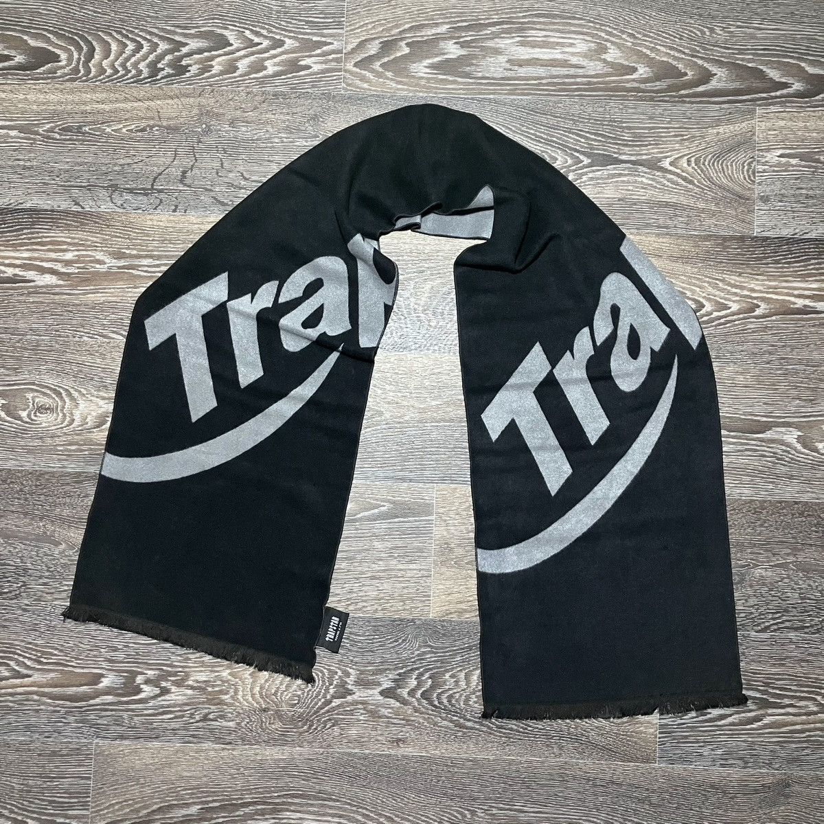 TRAPSTAR London Hyperdrive Two Tone Black/Gray Scarf