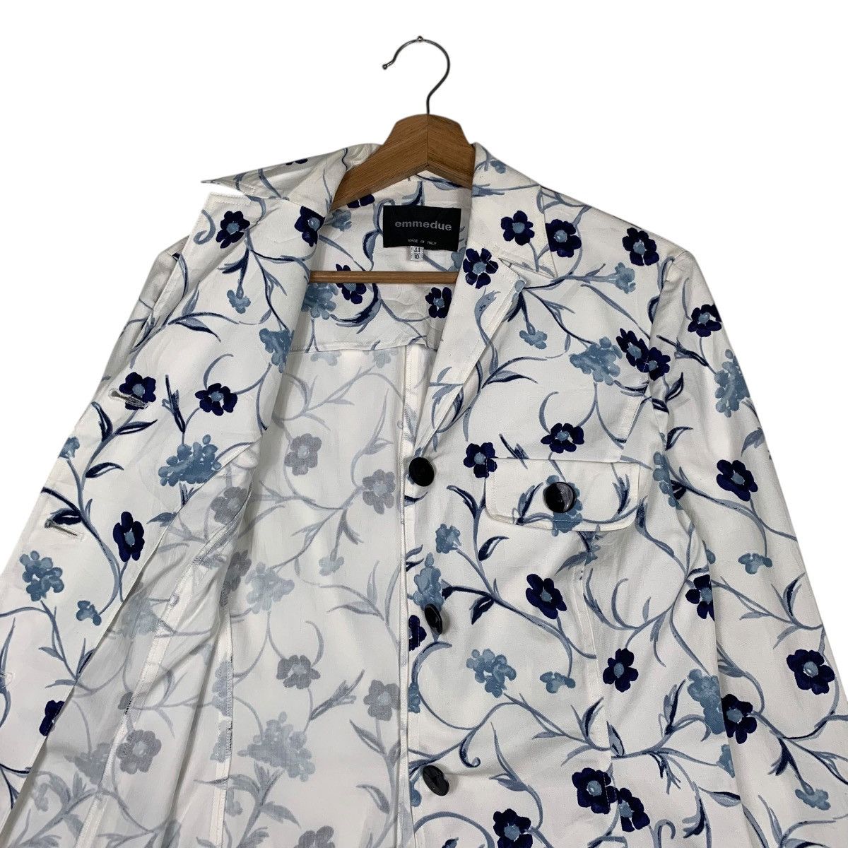 Other Nice Flower Design Emmedue Jacket Made In Italy Size M / US 6-8 / IT 42-44 - 10 Thumbnail