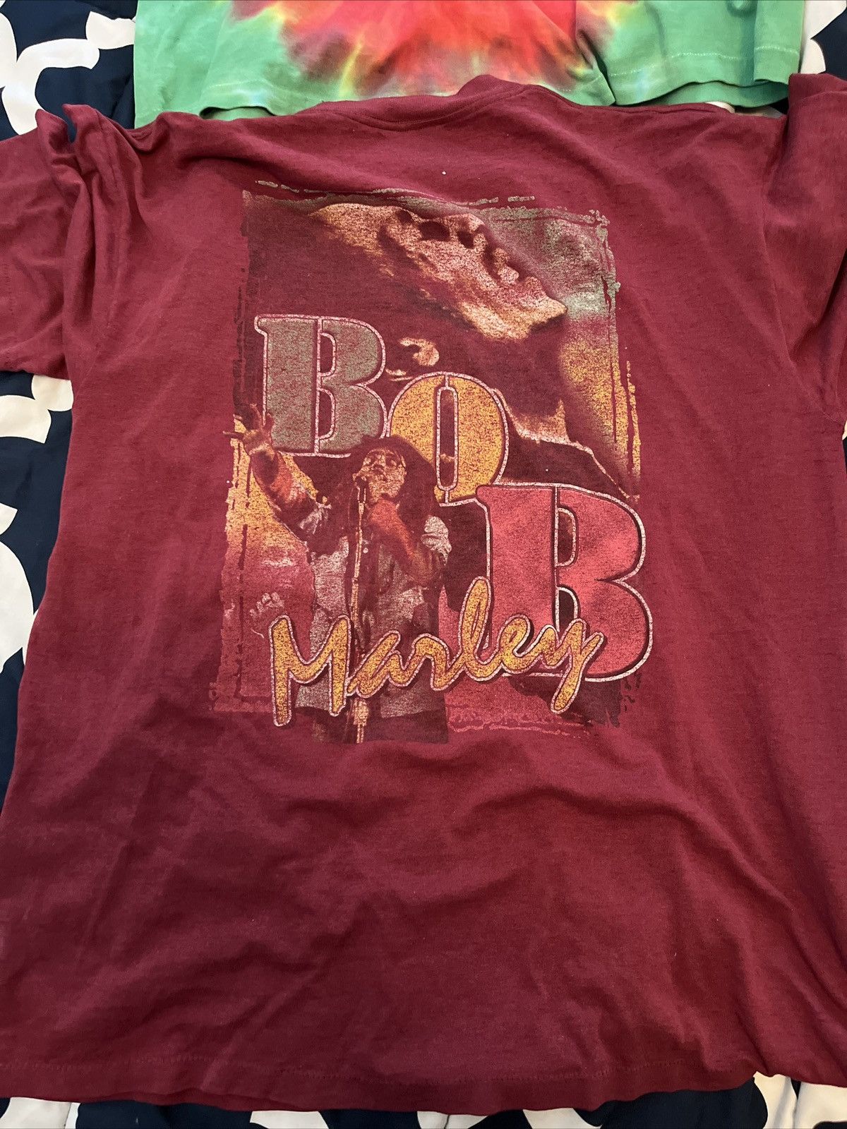 Vintage Vintage bob marley tee Size US XL / EU 56 / 4 - 2 Thumbnail