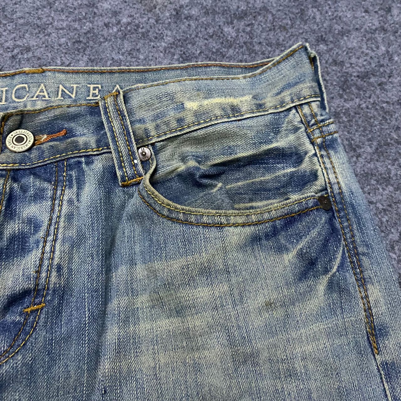 American Eagle Outfitters 💥Best Offer💥 American Eagle Qutfitters Distressed Denim Size US 33 - 9 Thumbnail