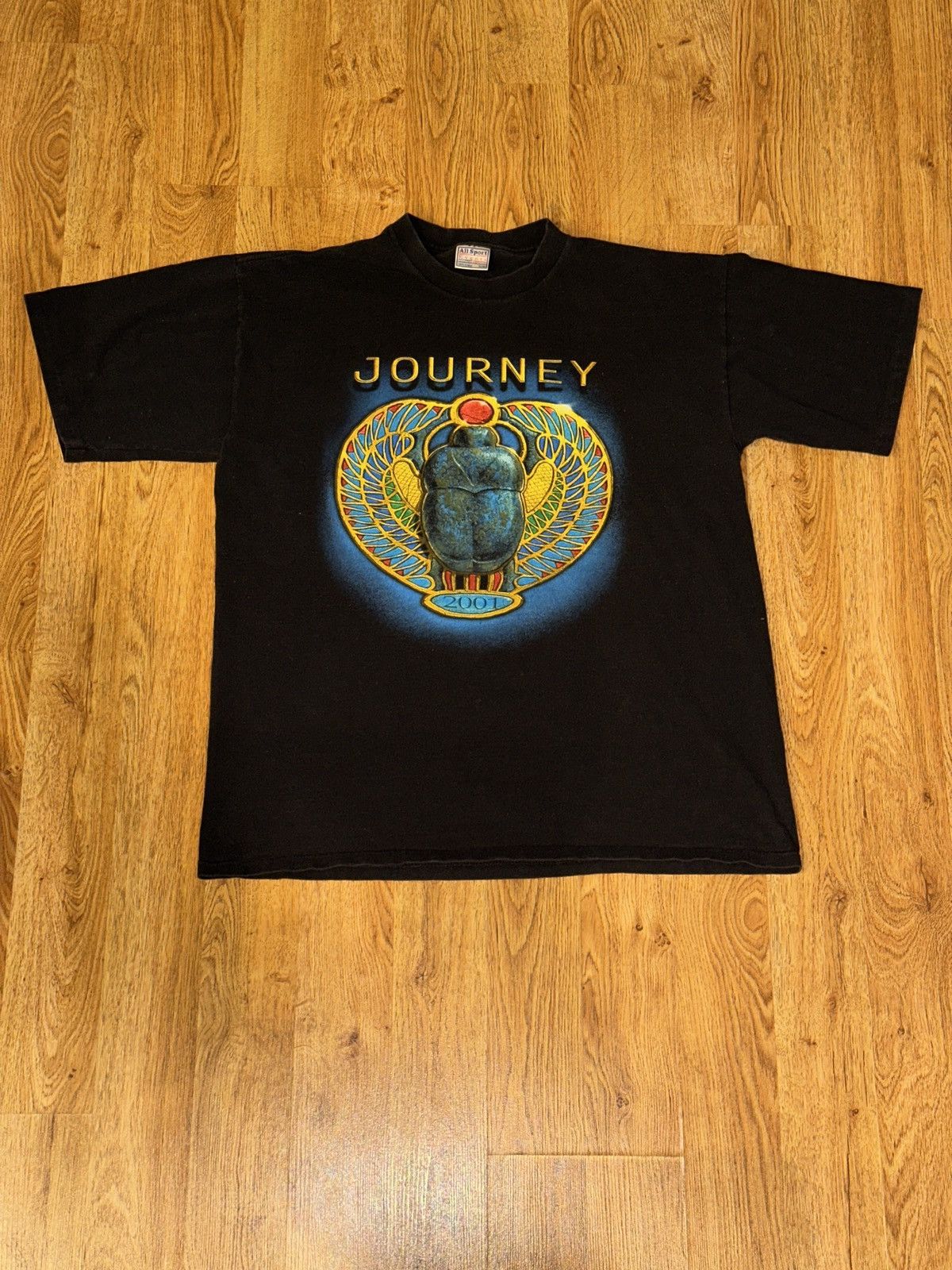 All Sport VTG Y2K Journey Arrival Graphic Tee Men’s XL Single Stitch Size US XL / EU 56 / 4 - 1 Thumbnail