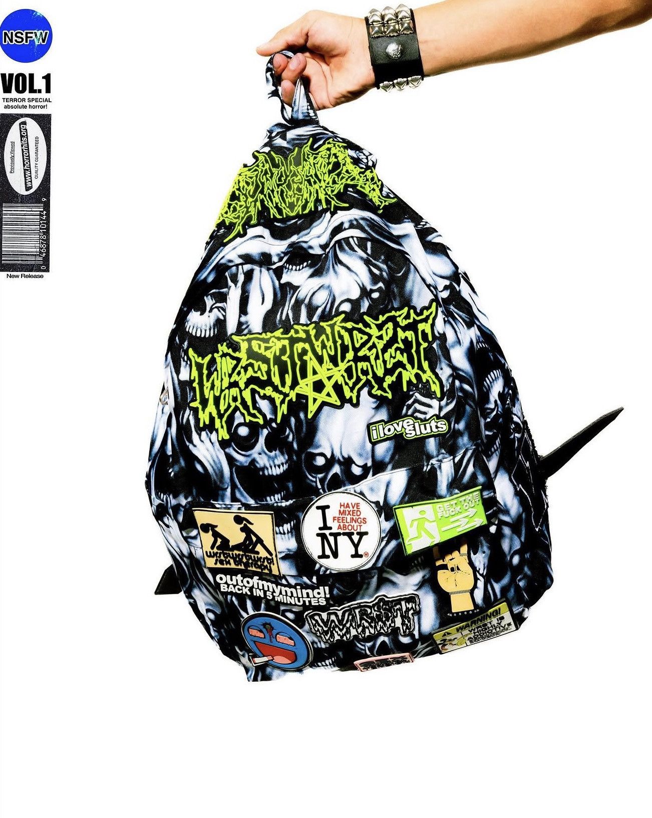 Other wrstwrstwrst skullpile Patchpack Size ONE SIZE - 8 Thumbnail