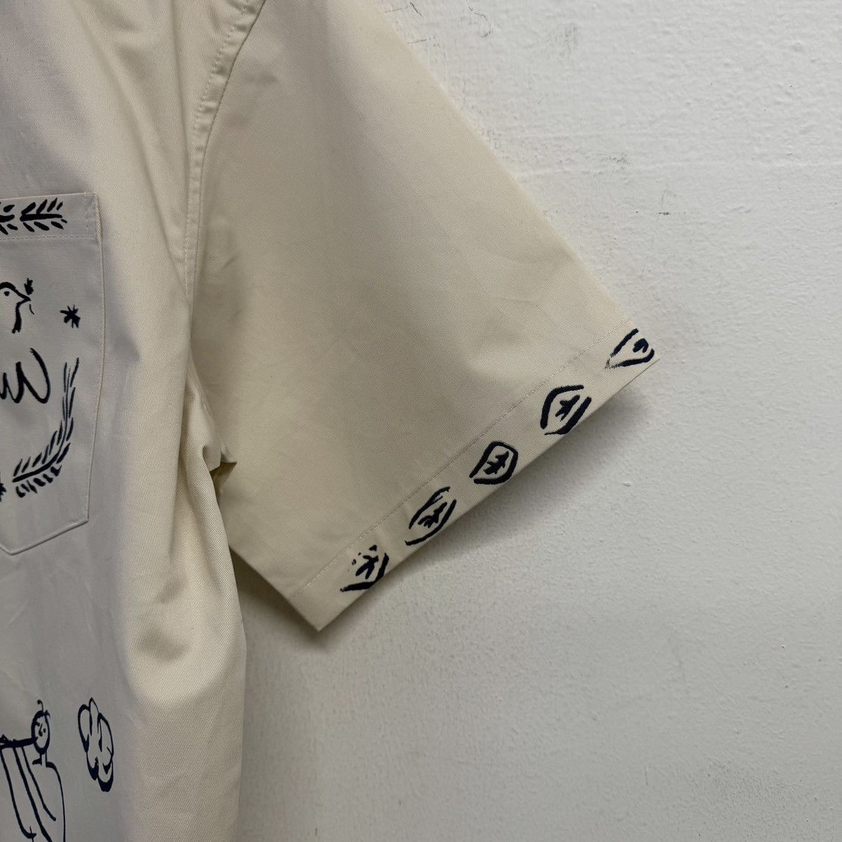 Aime Leon Dore Aime Leon Dore Lesvos Cropped Camp Shirt Size US L / EU 52-54 / 3 - 7 Thumbnail