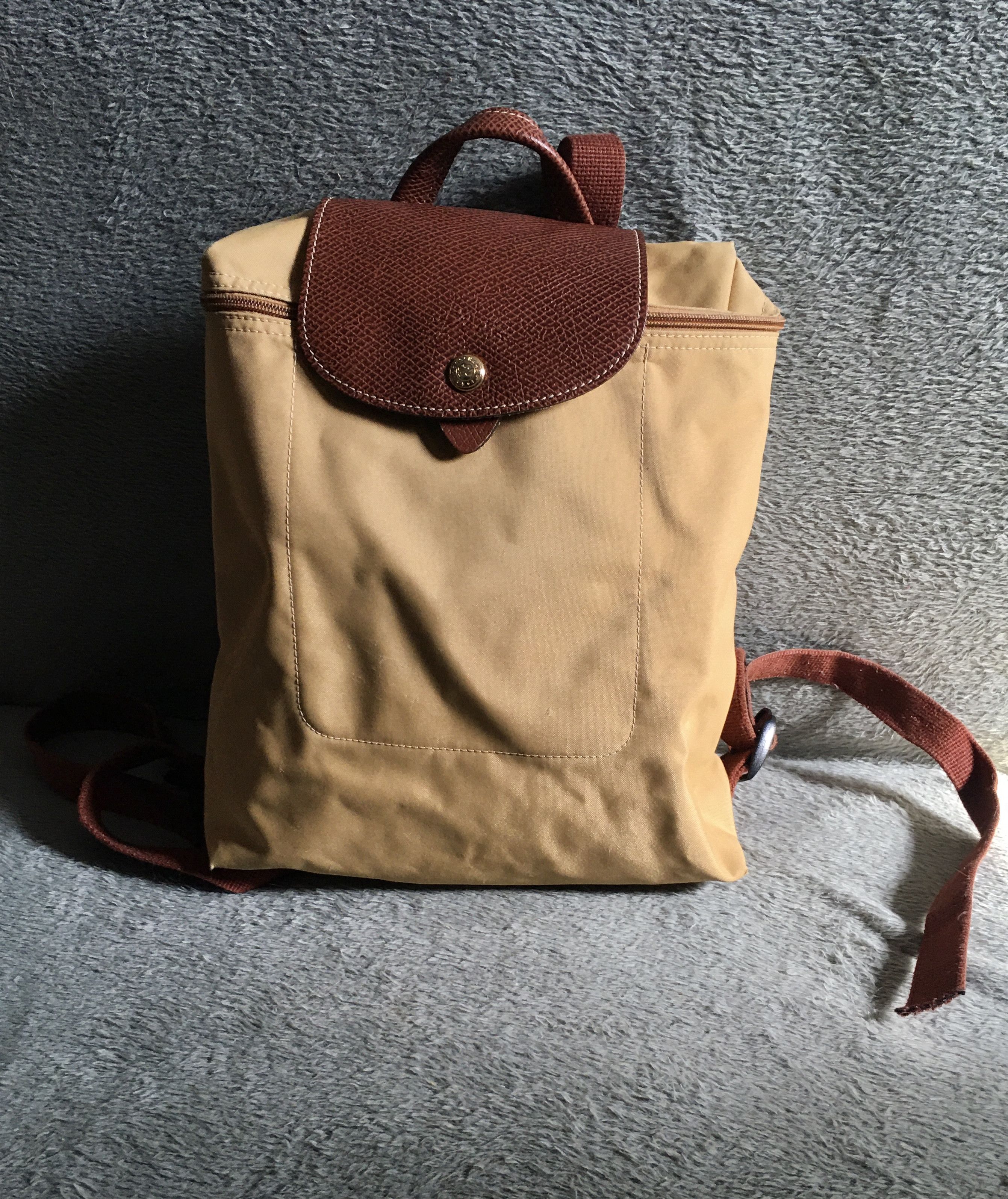 Longchamp Longchamp Le Pliage Nylon Backpack Bag Size ONE SIZE - 2 Thumbnail