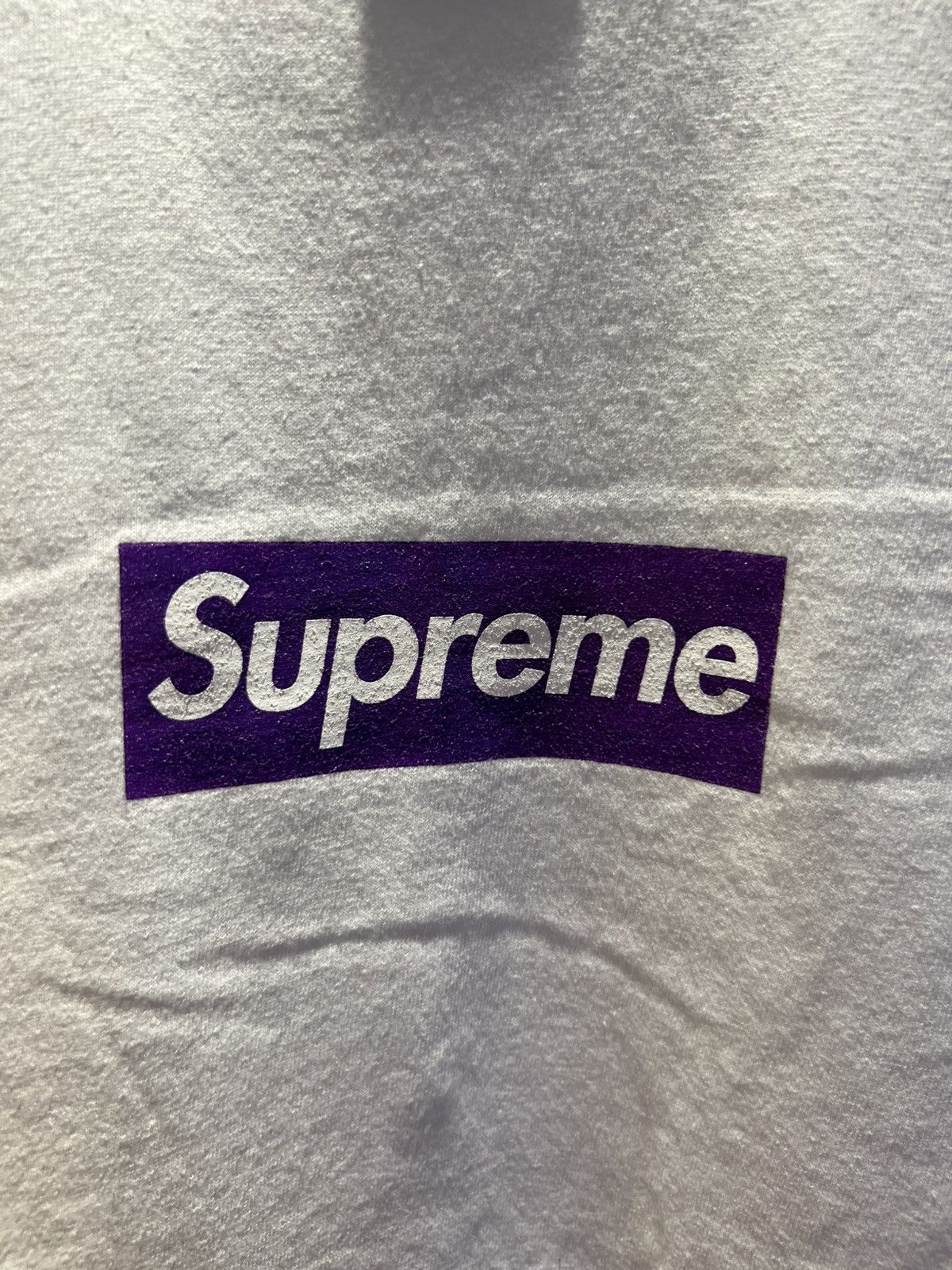 Supreme 2012 FNF UNRELEASED SUPREME PURPLE ON WHITE BOX LOGO Size US M / EU 48-50 / 2 - 2 Thumbnail