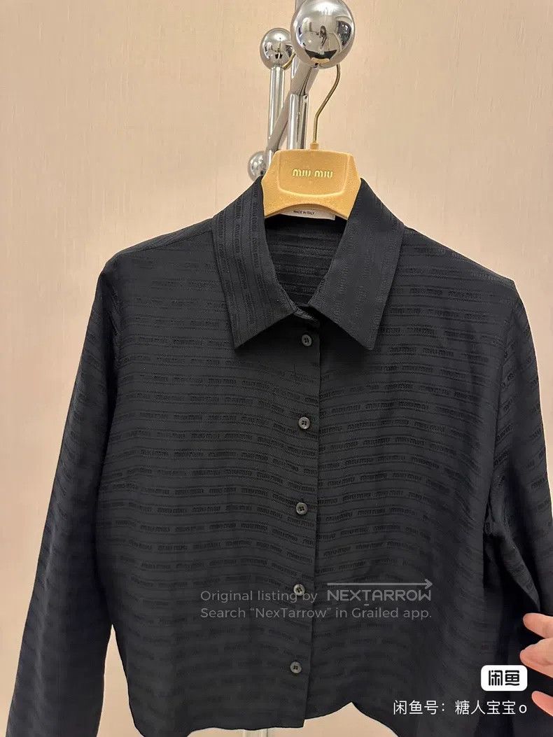 Miu Miu Miu Miu 38 shirt Size M / US 6-8 / IT 42-44 - 3 Thumbnail