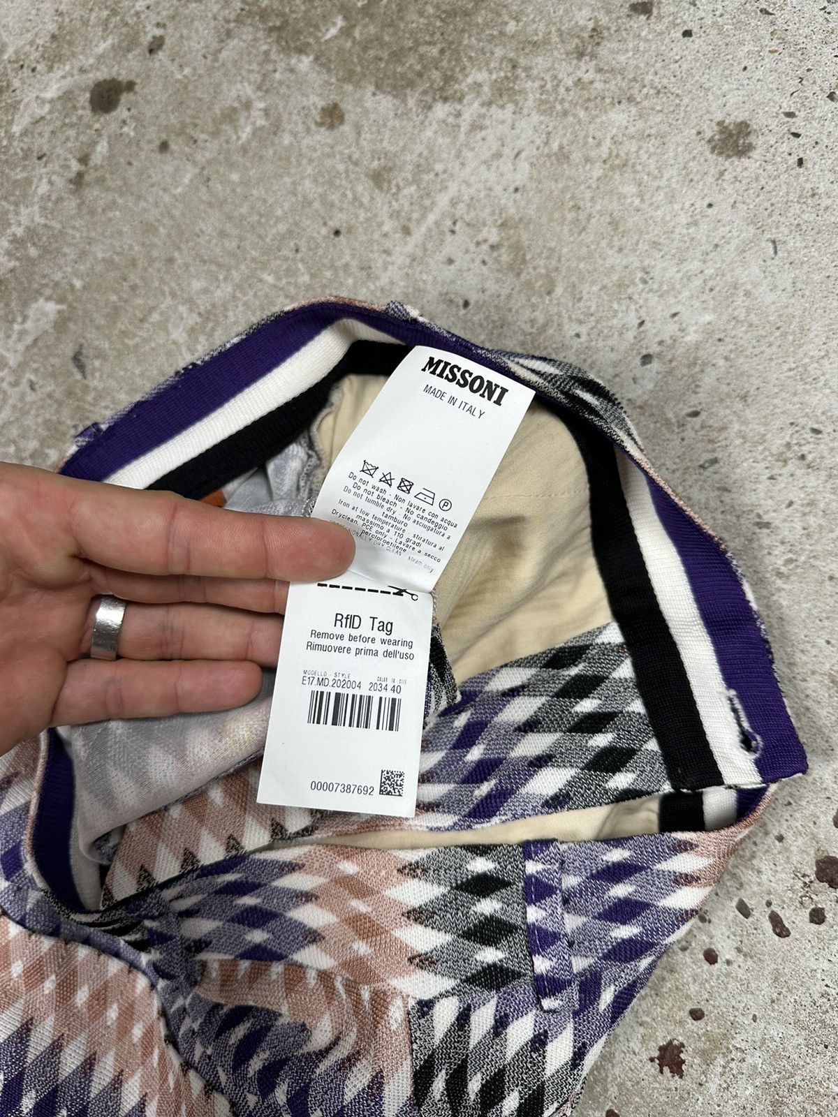Missoni Missoni Geometric Viscose Shorts Size 27" / US 4 / IT 40 - 8 Thumbnail