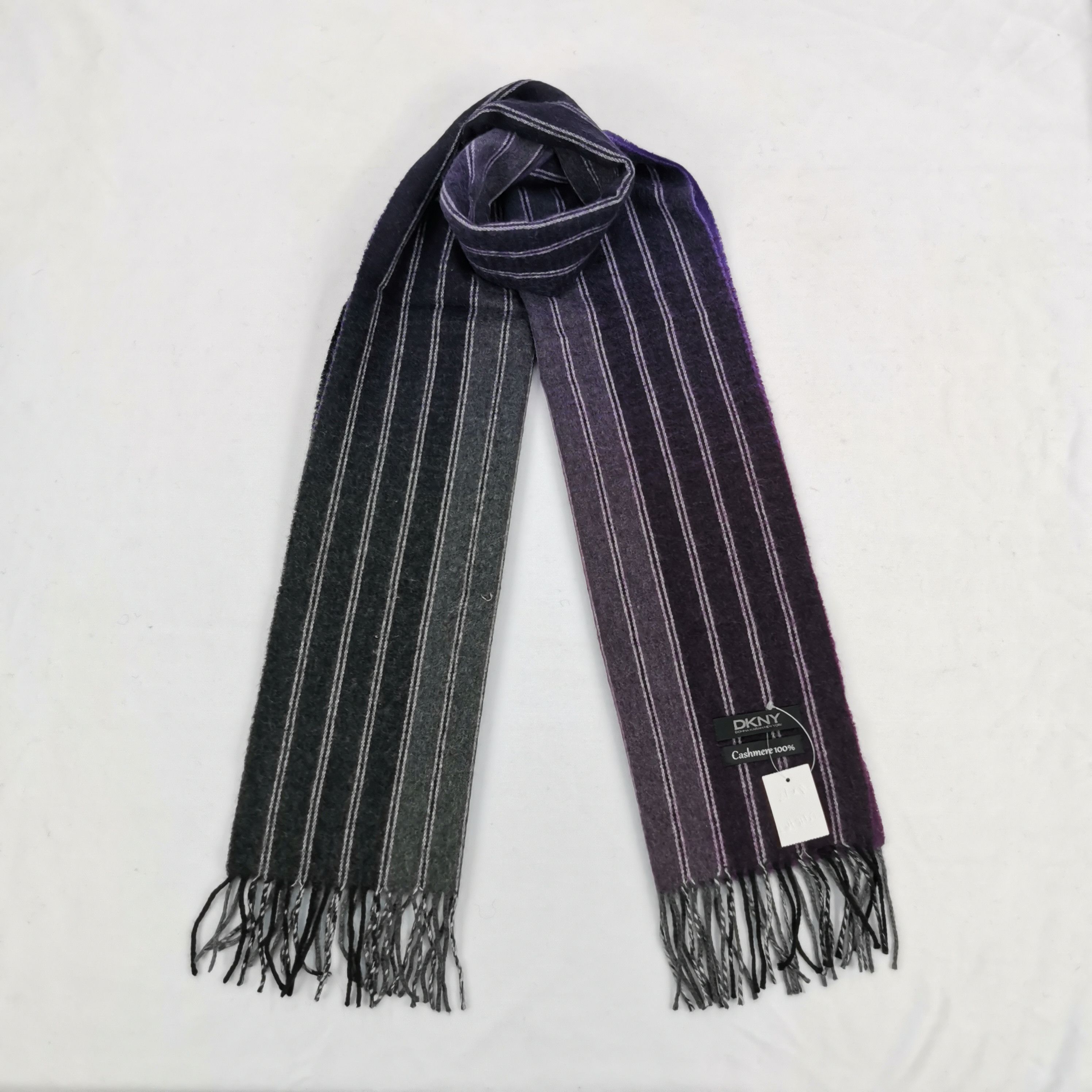 DKNY Vintage DKNY Scarf Muffler Wool Cashmere Scarves Size ONE SIZE - 1 Thumbnail