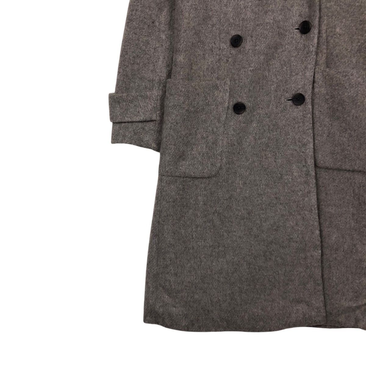 Issey Miyake 📌Vintage Wool Long Jacket 5351 Pour Les Femmes Size US M / EU 48-50 / 2 - 6 Thumbnail