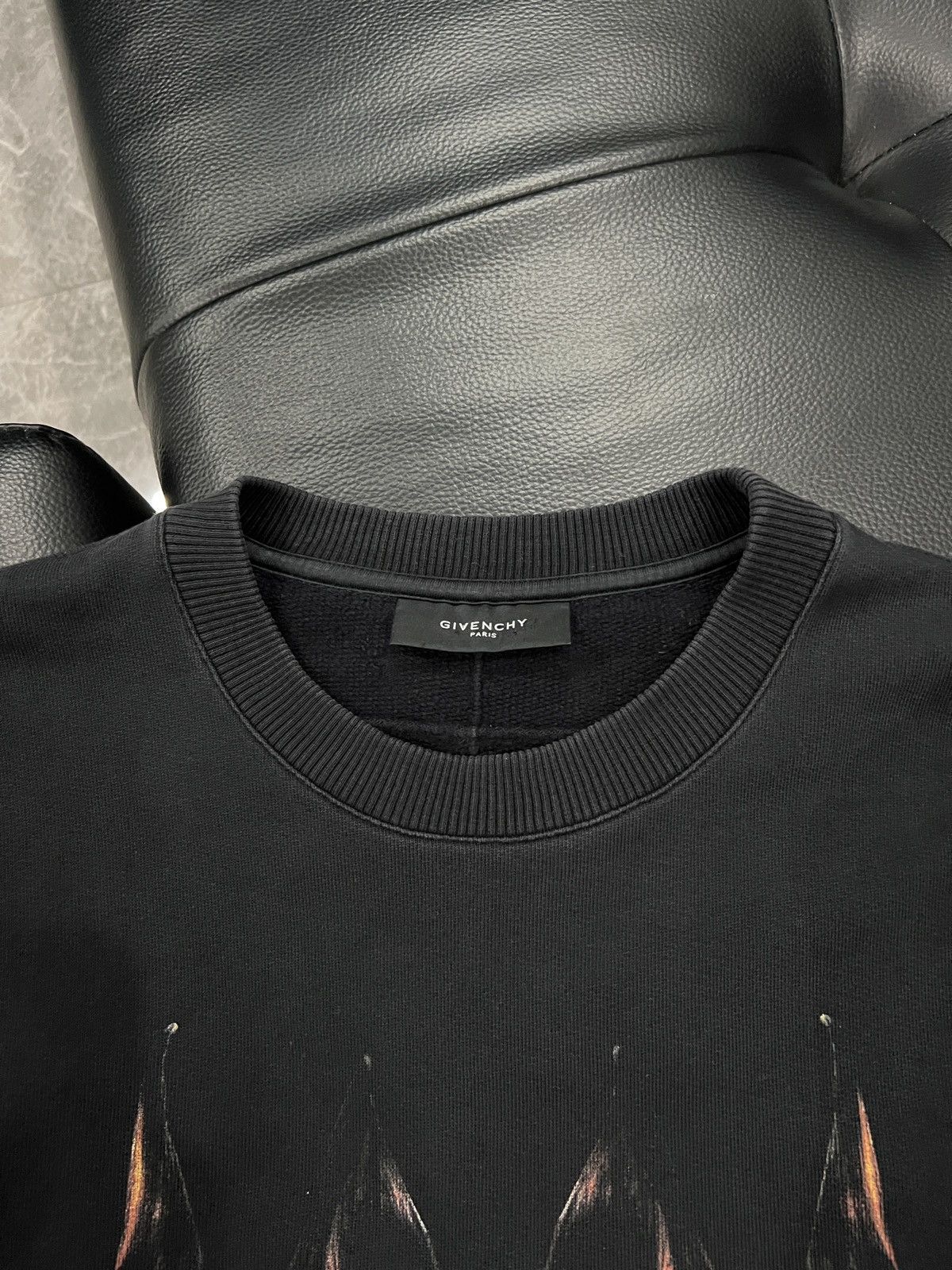 Givenchy Givenchy by Riccardo Tisci FW13 Double Doberman Sweatshirt Size US XXS / EU 40 - 6 Thumbnail