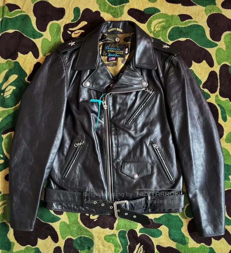 Schott Schott Co-branded locomotive leather jacket Size US L / EU 52-54 / 3 - 1 Thumbnail