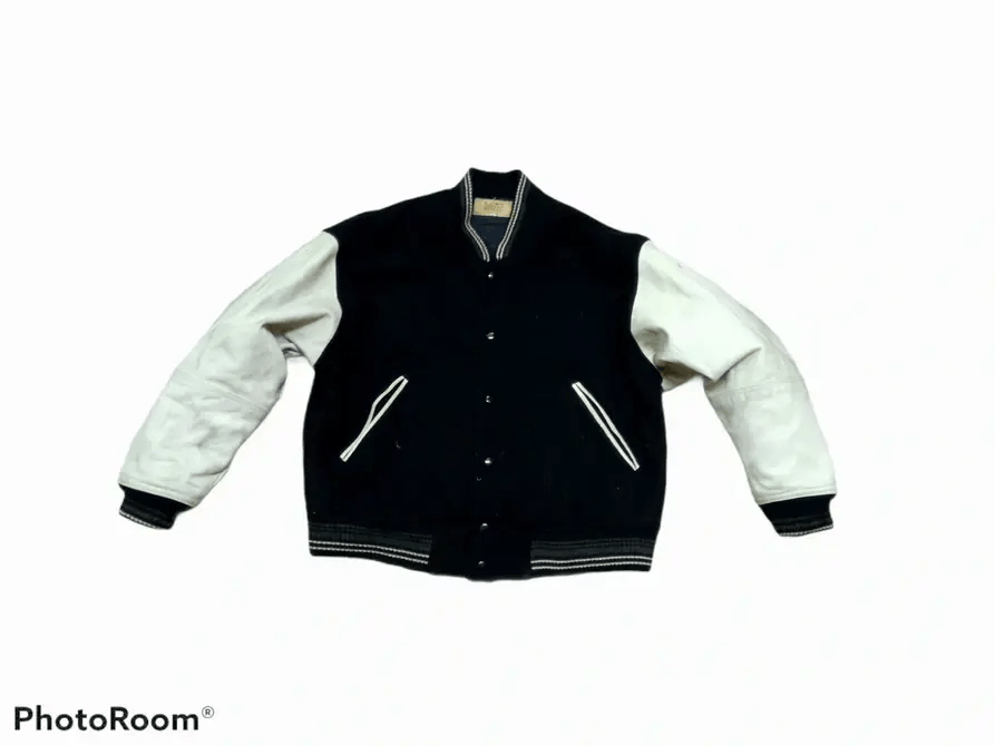 Vintage Melrose Varsity Jacket Leather Sleeve Size US M / EU 48-50 / 2 - 6 Thumbnail