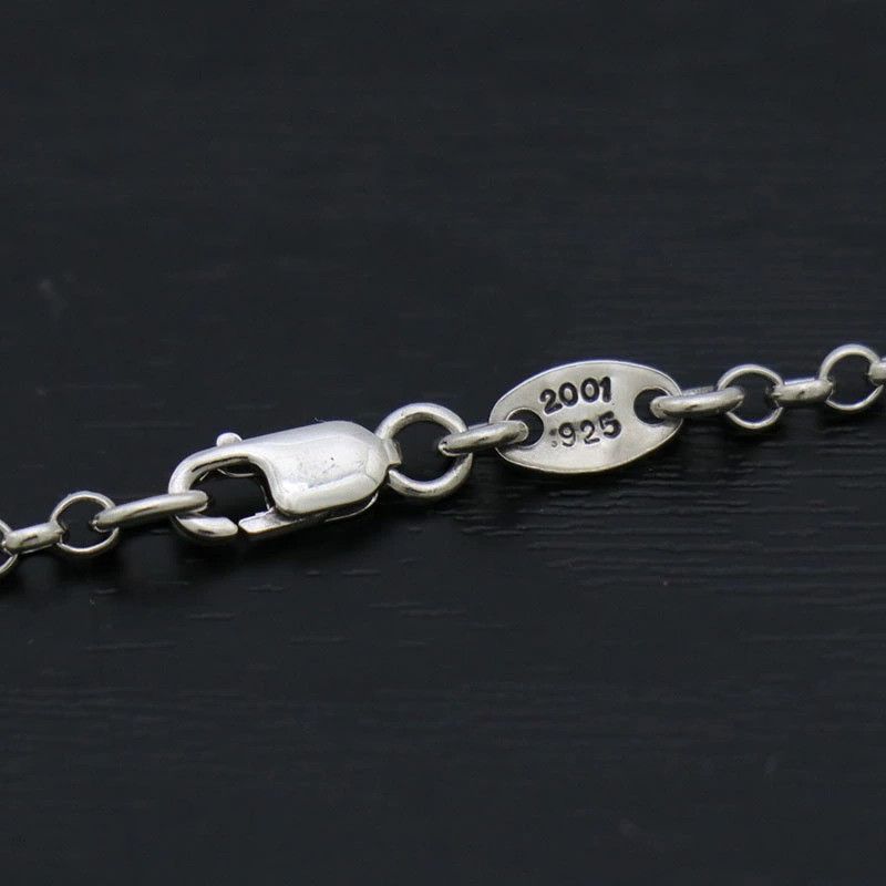 Chrome Hearts Chrome Hearts 16 Inch R16 Silver Chain Necklace Size ONE SIZE - 4 Thumbnail