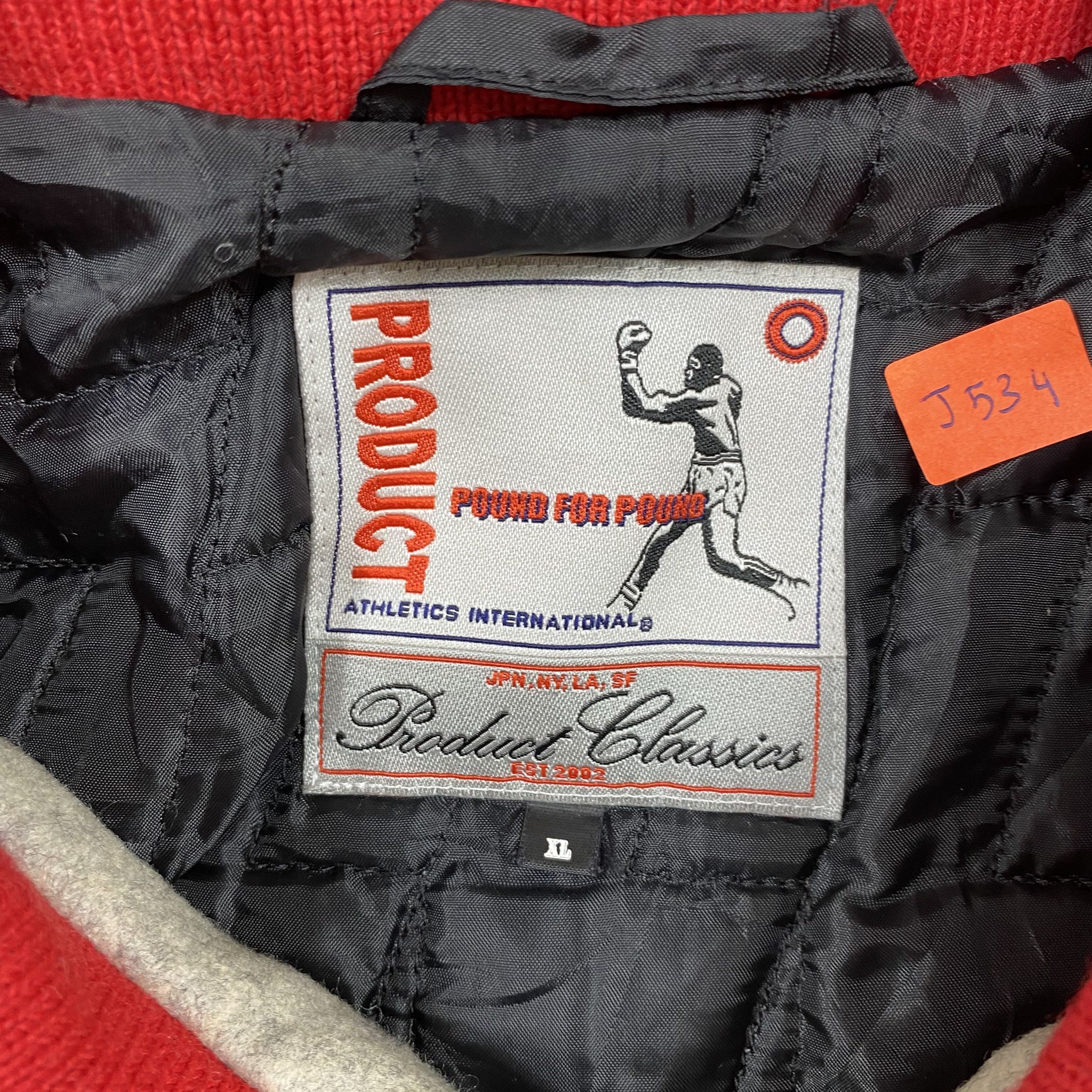 Japanese Brand VTG Product Classics Japan "Pound for Pound Wool Varsity Size US XL / EU 56 / 4 - 14 Thumbnail