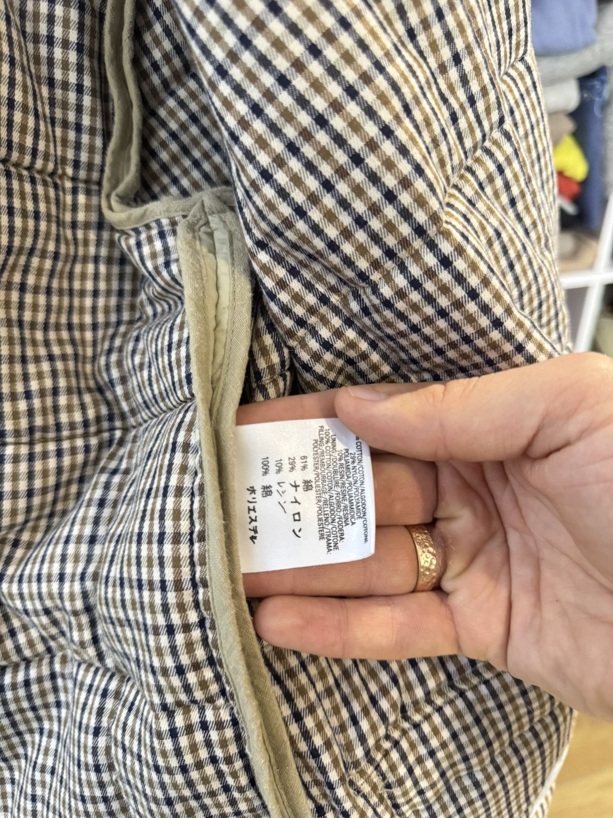 Aquascutum Aquascutum vintage quilted jacket size L-XL Size US L / EU 52-54 / 3 - 7 Thumbnail