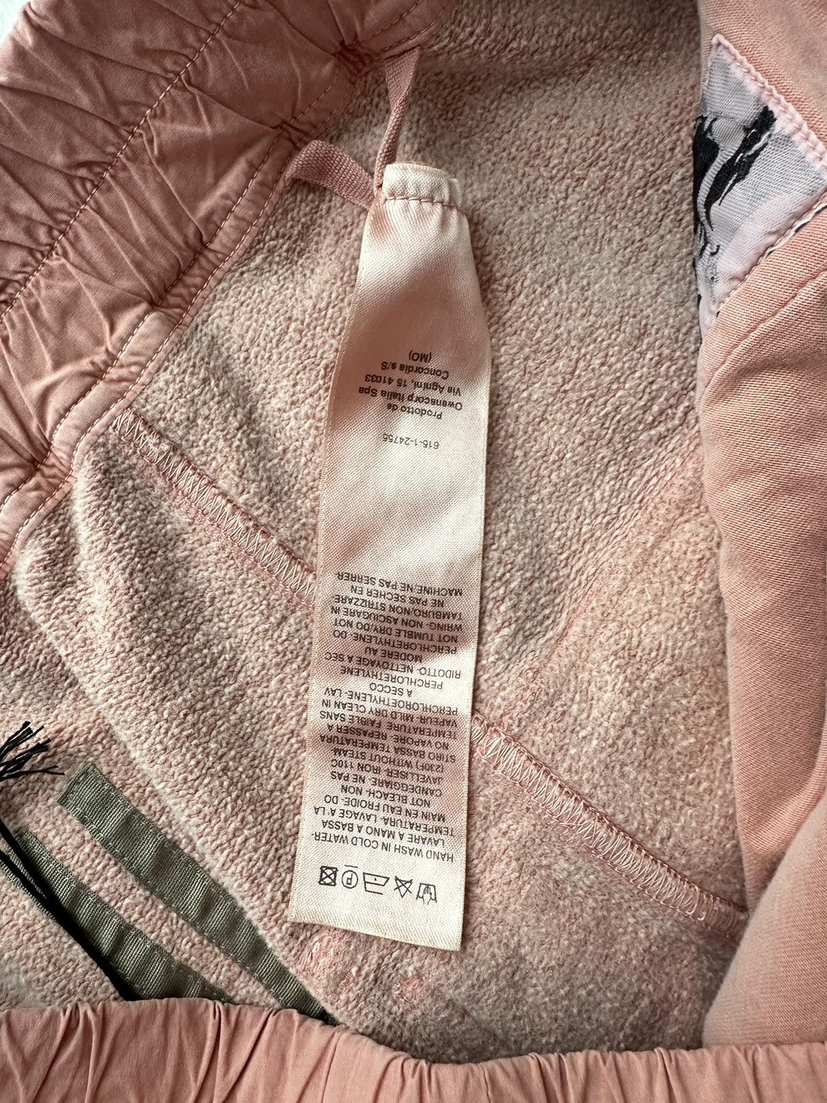 Rick Owens Drkshdw Pink Drawstring Shorts Size US 34 / EU 50 - 6 Thumbnail