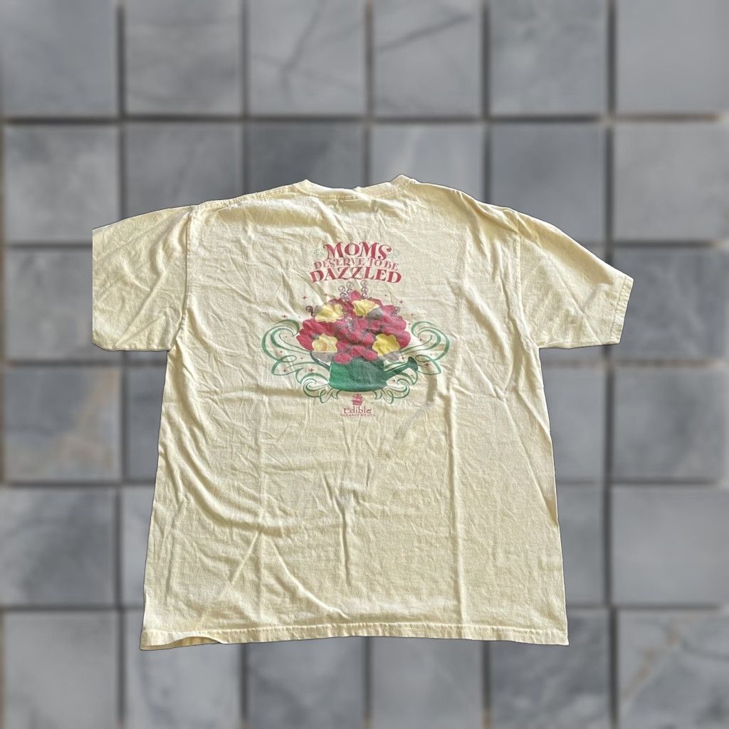 Vintage Edible Arrangements T-Shirt Mens Mom Yellow Large Size US L / EU 52-54 / 3 - 1 Thumbnail