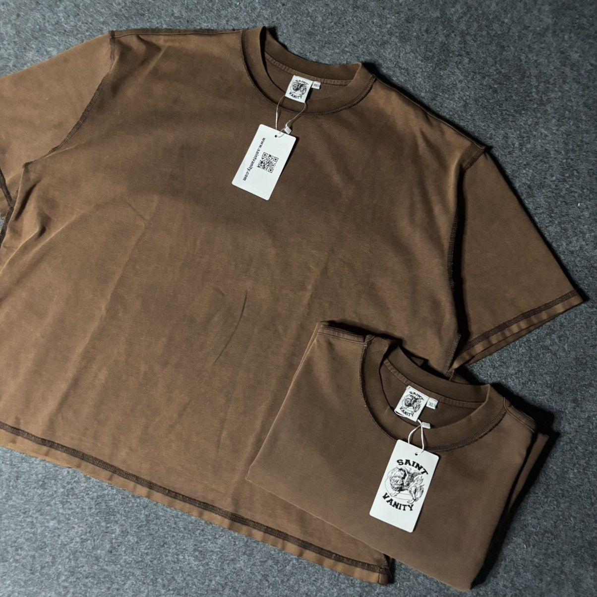 Saint Vanity Saint vanity heavyweight oversized boxy fit tee Size US XL / EU 56 / 4 - 2 Thumbnail