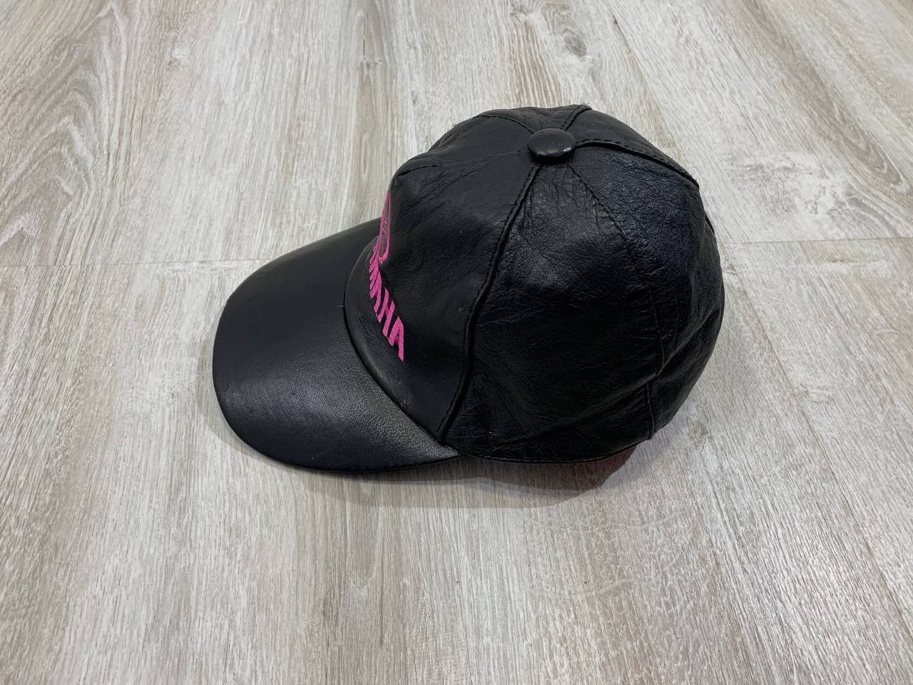 Yamaha Mens vintage leather cap Yamaha Size ONE SIZE - 3 Thumbnail