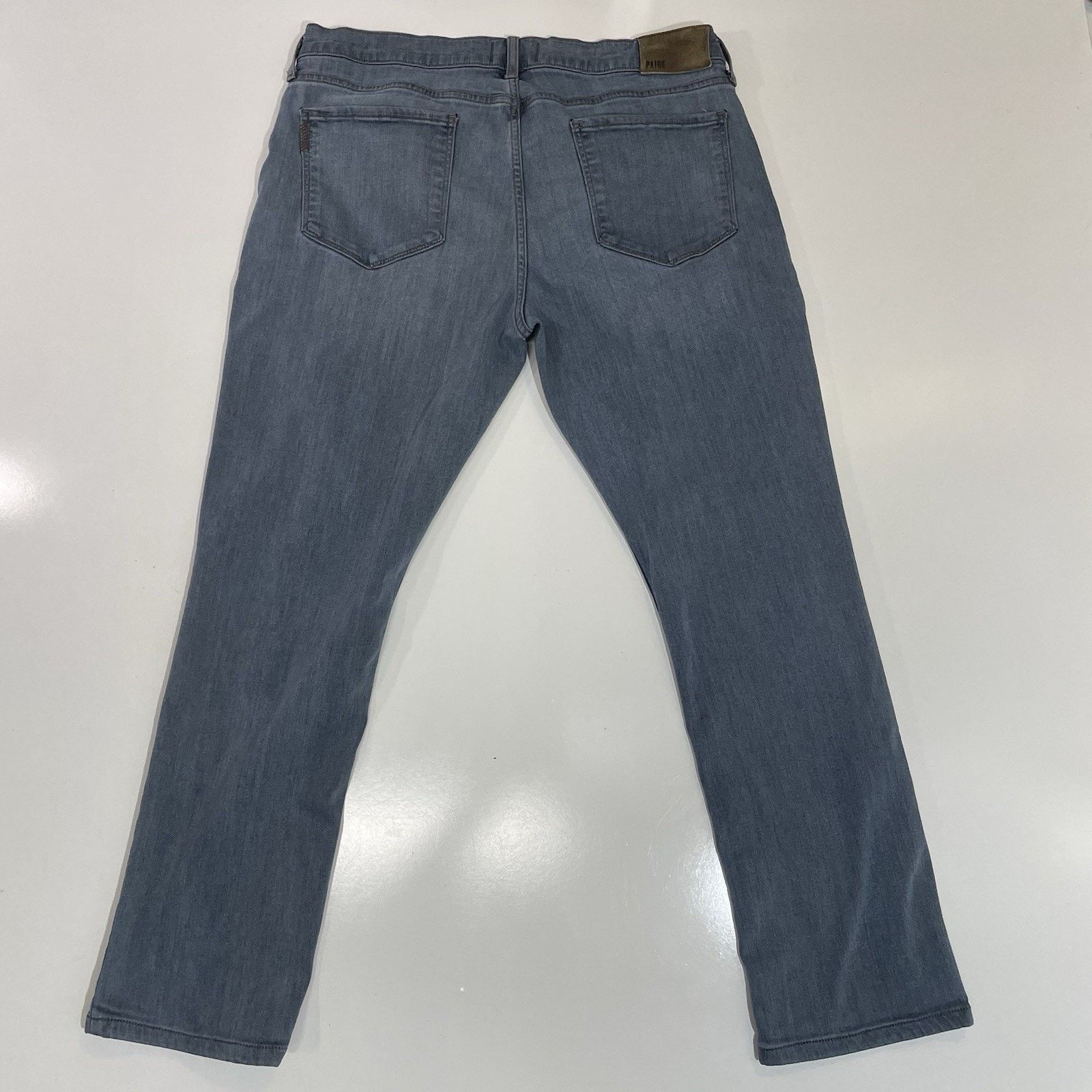 Paige Paige Jeans Men’s Blue Federal Slim Straight Stretch 34x27 Size US 34 / EU 50 - 3 Thumbnail