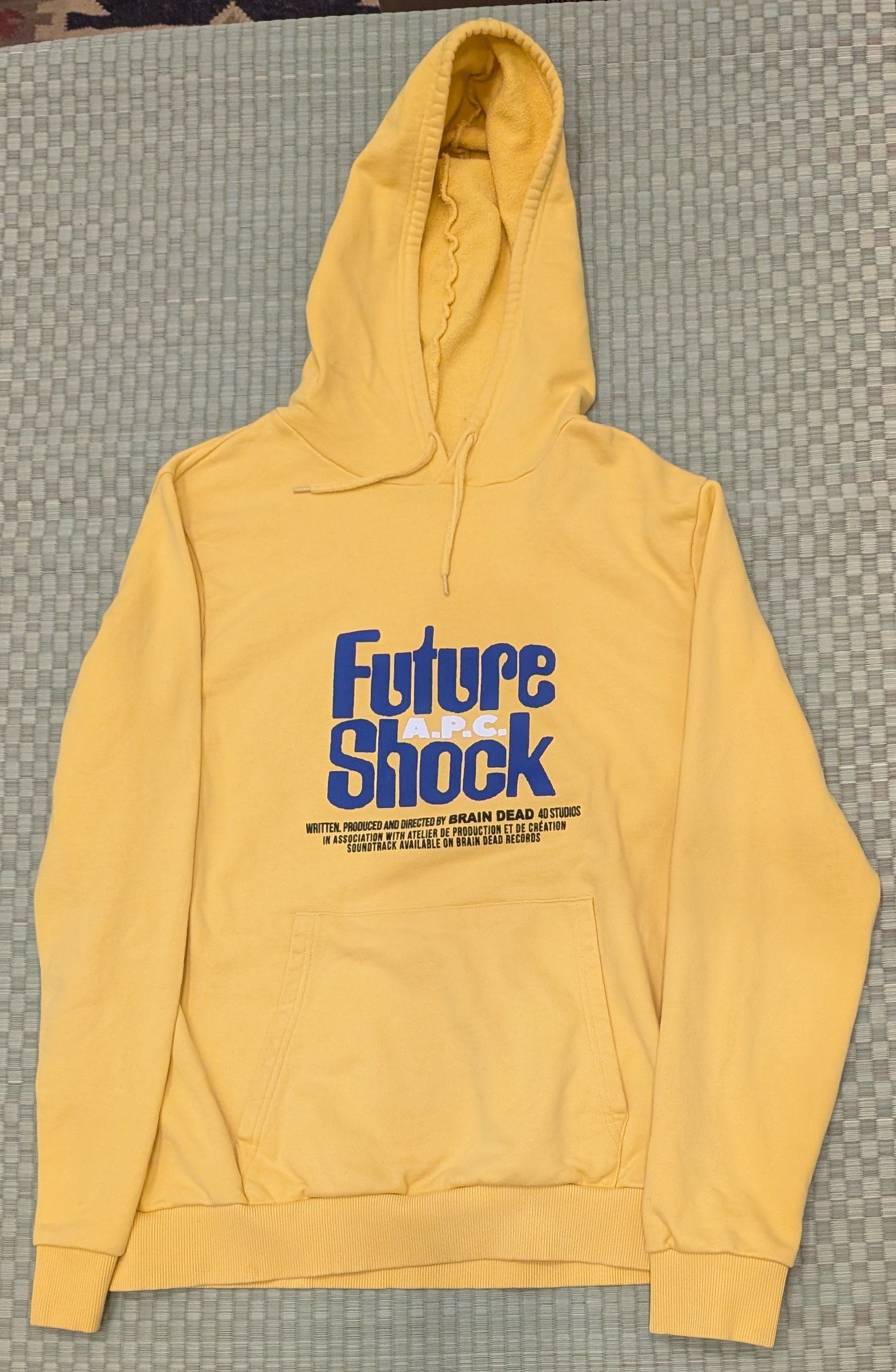 A.P.C. × Brain Dead A.P.C. x Brain Dead Future Shock Hoodie Made in Portugal Size US S / EU 44-46 / 1 - 1 Thumbnail