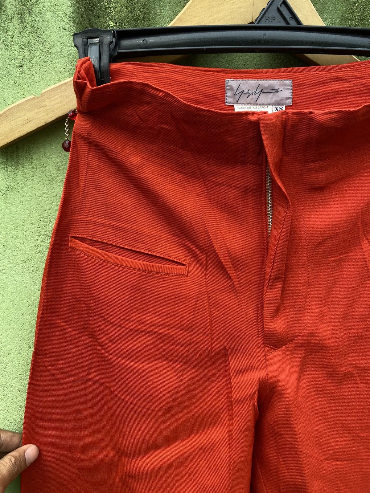 Yohji Yamamoto Yohji Yamamoto Red Pants Runaway Archive Japanese Luxury Size 22" - 3 Thumbnail