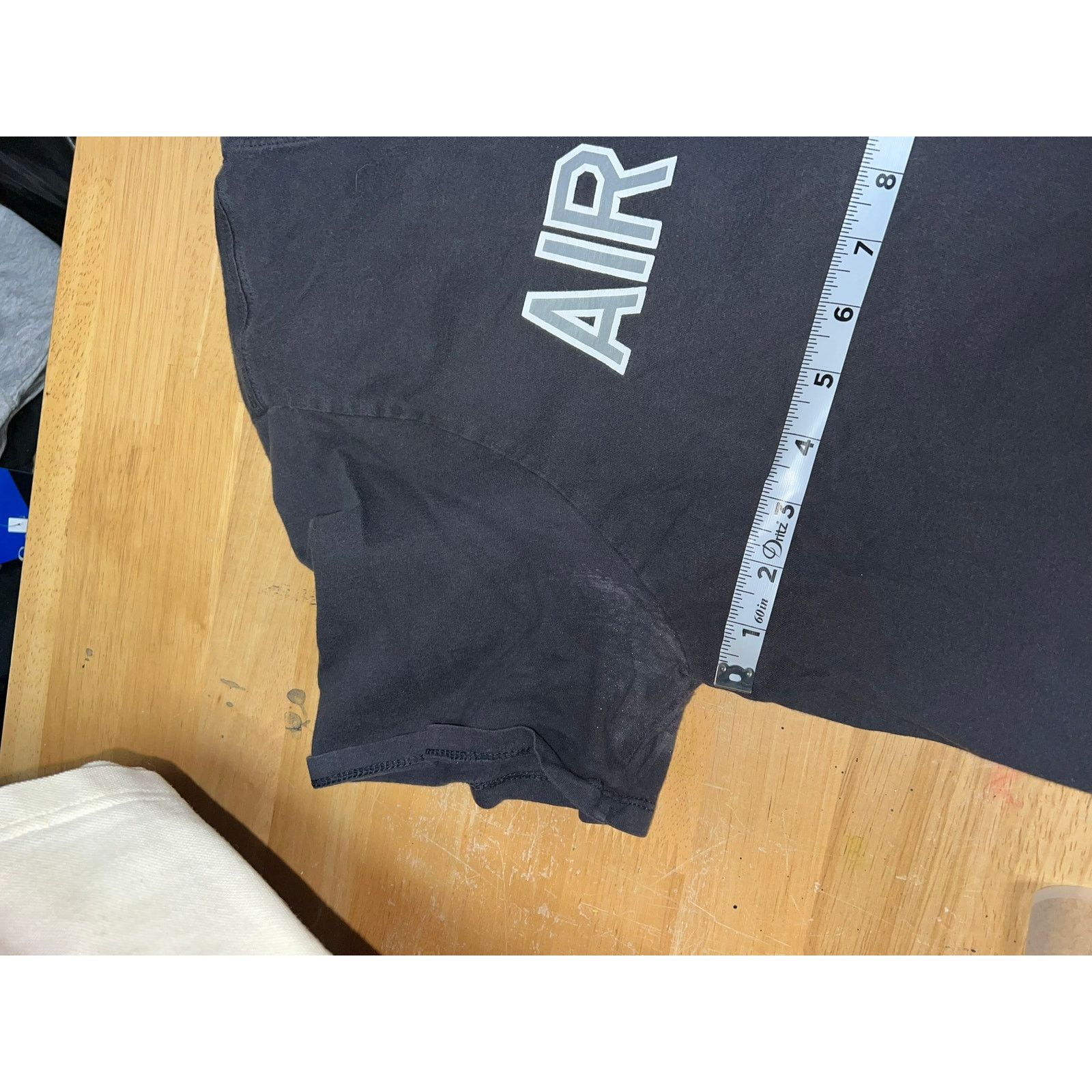 Nike Womens Air Force Top shirt Nike Gray College University Tee Size XL / US 12-14 / IT 48-50 - 8 Thumbnail