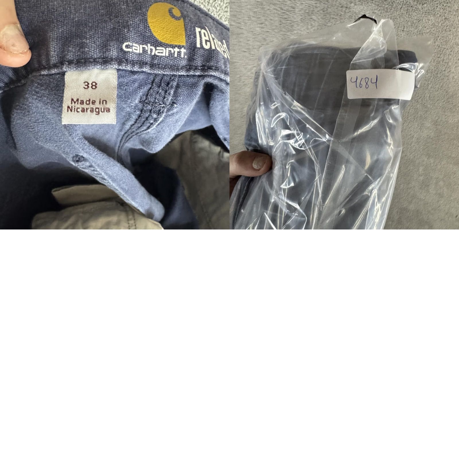 Carhartt Carhartt Shorts Mens 38 Blue Canvas Relaxed Fit Utility Pockets Casual Workwear Jeans? Size US 38 / EU 54 - 9 Thumbnail