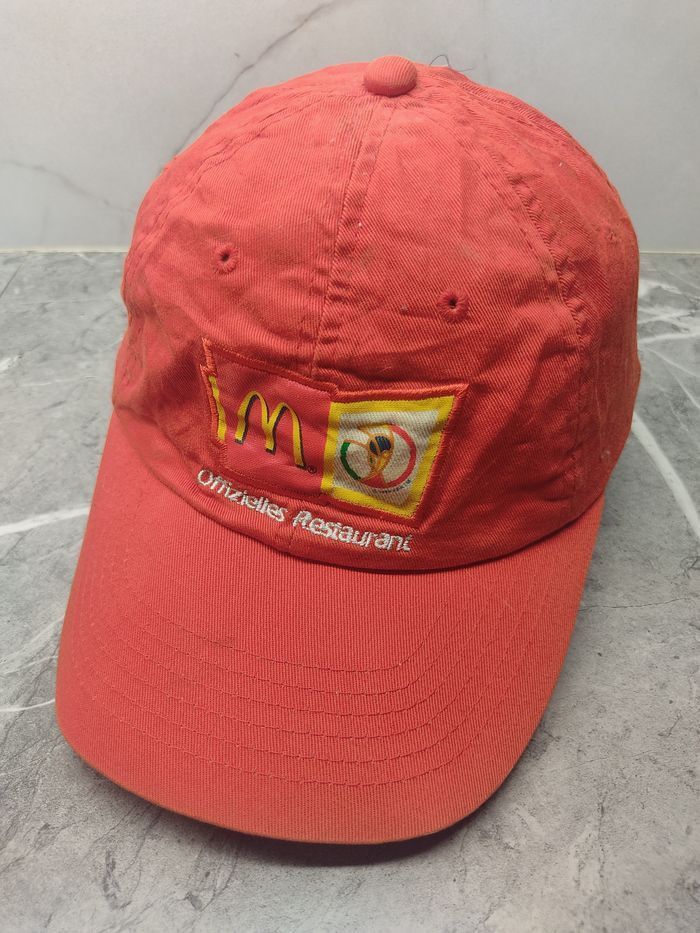 Vintage McDonald's x FIFA Cap Hat Size ONE SIZE - 1 Thumbnail