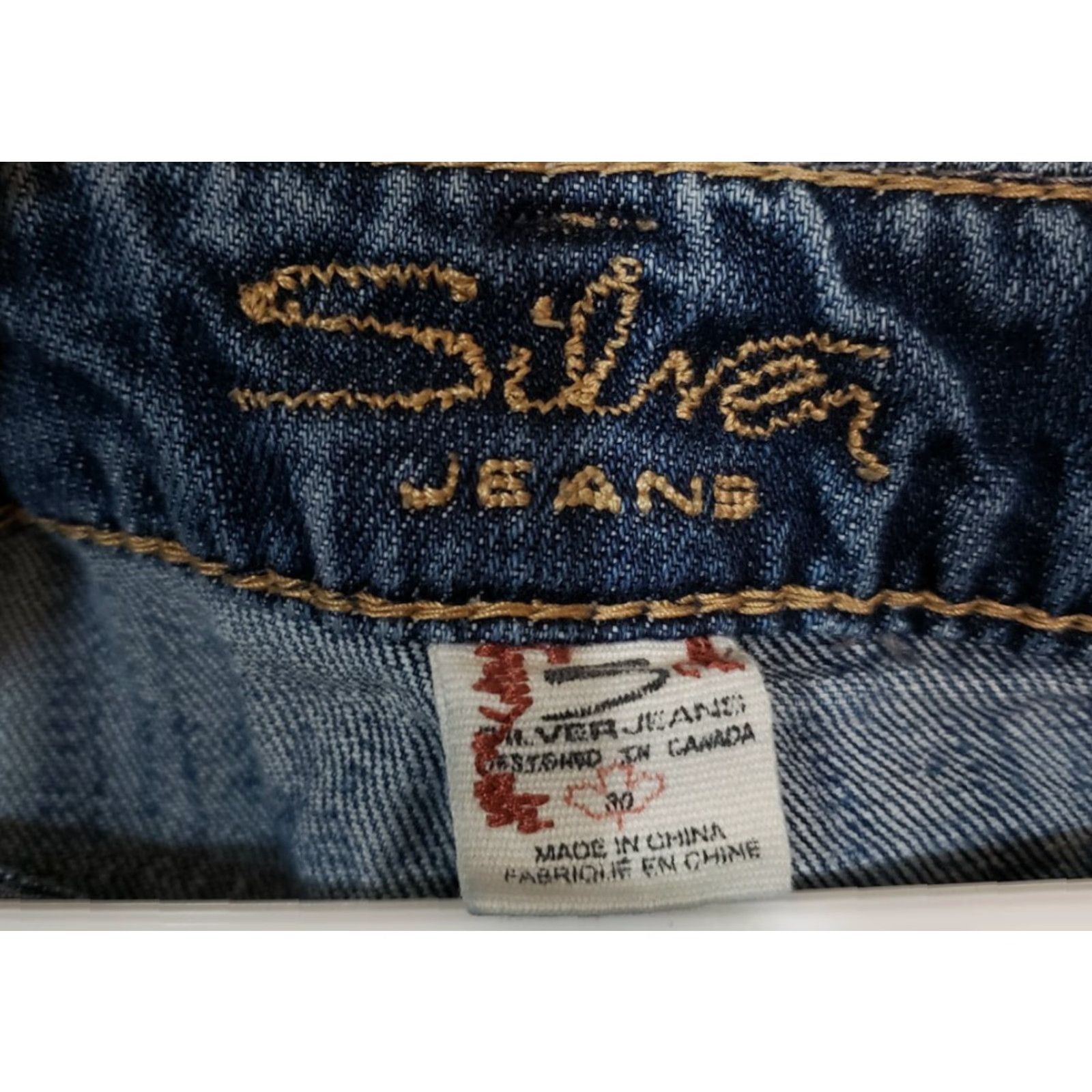 Vintage **Silver Aiko Women's Blue Denim Bootcut Jeans Size 30 x 31** User: Silver Aiko Women's Blue Denim Bootcut Jeans Size 30 x 31 Size 30" / US 8 / IT 44 - 7 Thumbnail