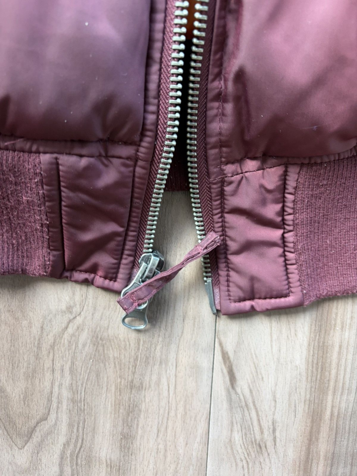 Pacsun Burgundy mens puffer jacket Size US L / EU 52-54 / 3 - 6 Thumbnail