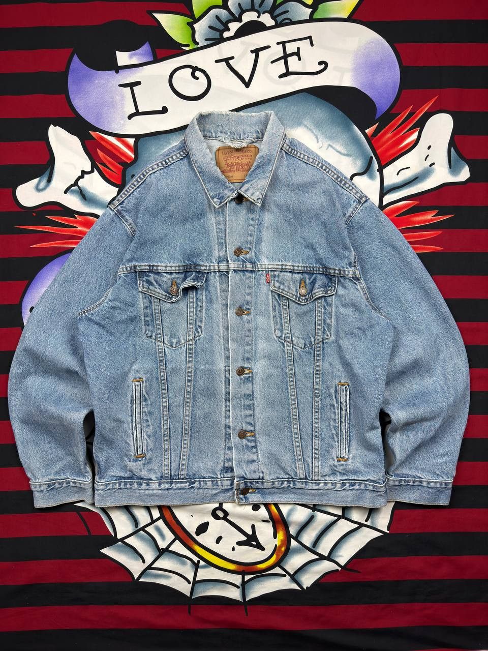 Levi's Vintage Levi's Denim Truck Jacket 70507 0214 Made In USA Size US L / EU 52-54 / 3 - 1 Thumbnail