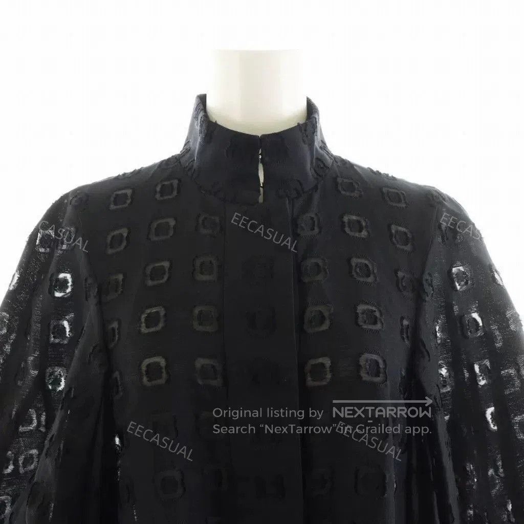 Other Black Jacquard Lantern Sleeve Shirt. Size M / US 6-8 / IT 42-44 - 7 Thumbnail