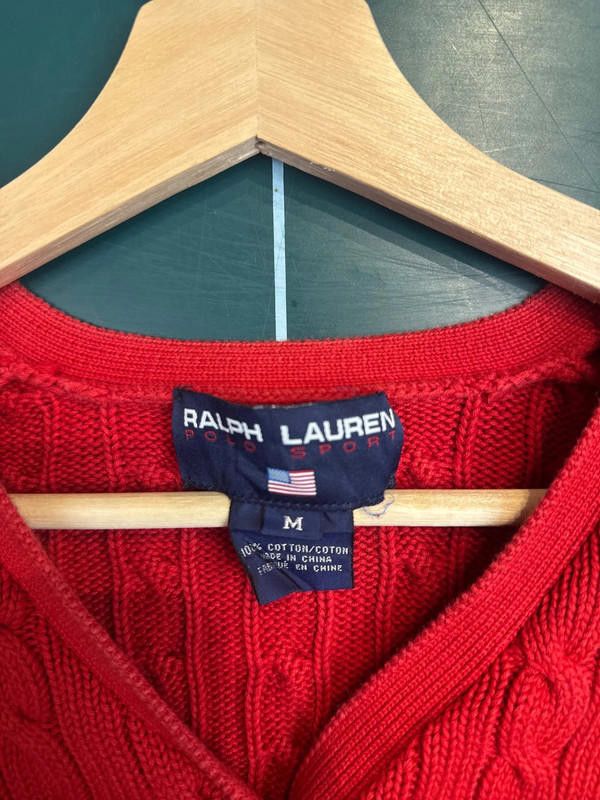 Polo Ralph Lauren Ralph Lauren Cable Knit Cardigan Size M / US 6-8 / IT 42-44 - 4 Thumbnail