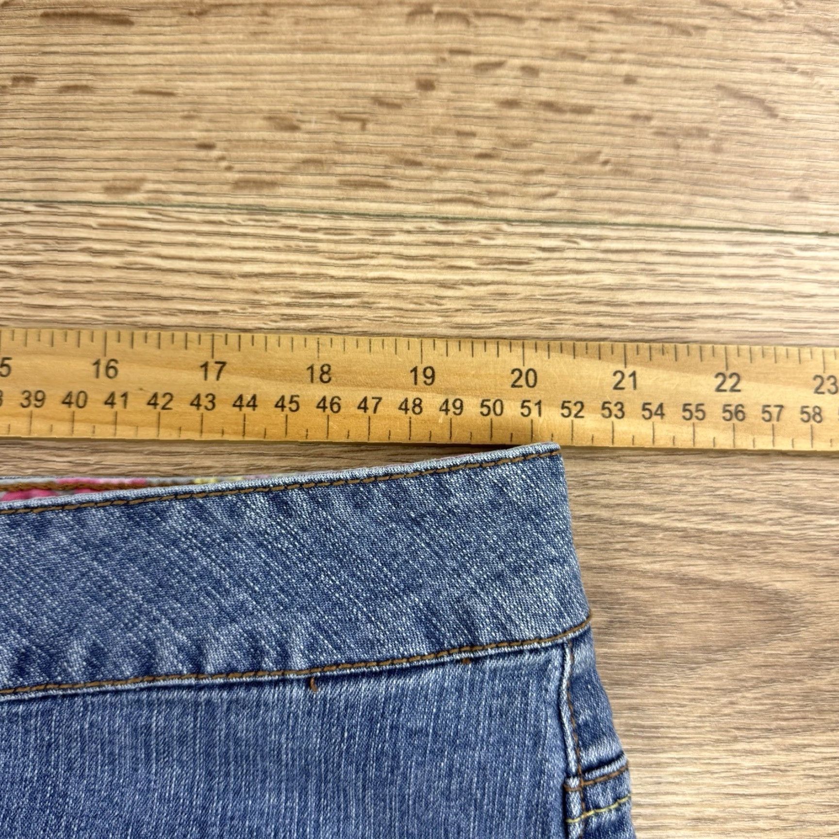 Vintage Duck Head Jeans Co Womens Shorts Denim Jean Plus 20 Blue Boyfriend Size 20 Womens Jeans Size 42" / US 20 - 4 Thumbnail