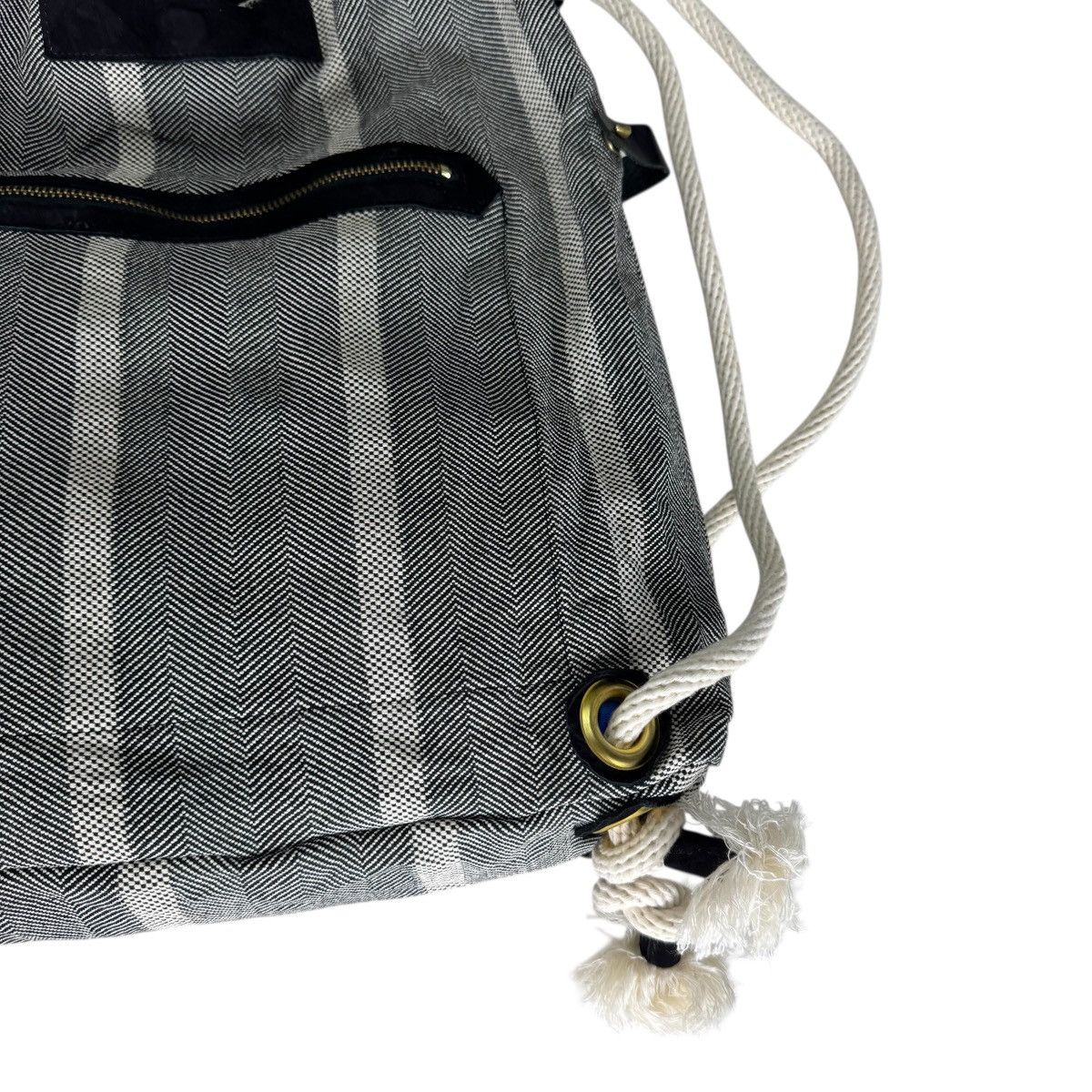 Japanese Brand ☀️HEARTIES HICKORY DRAWSRTING BACKPACK Size ONE SIZE - 5 Thumbnail